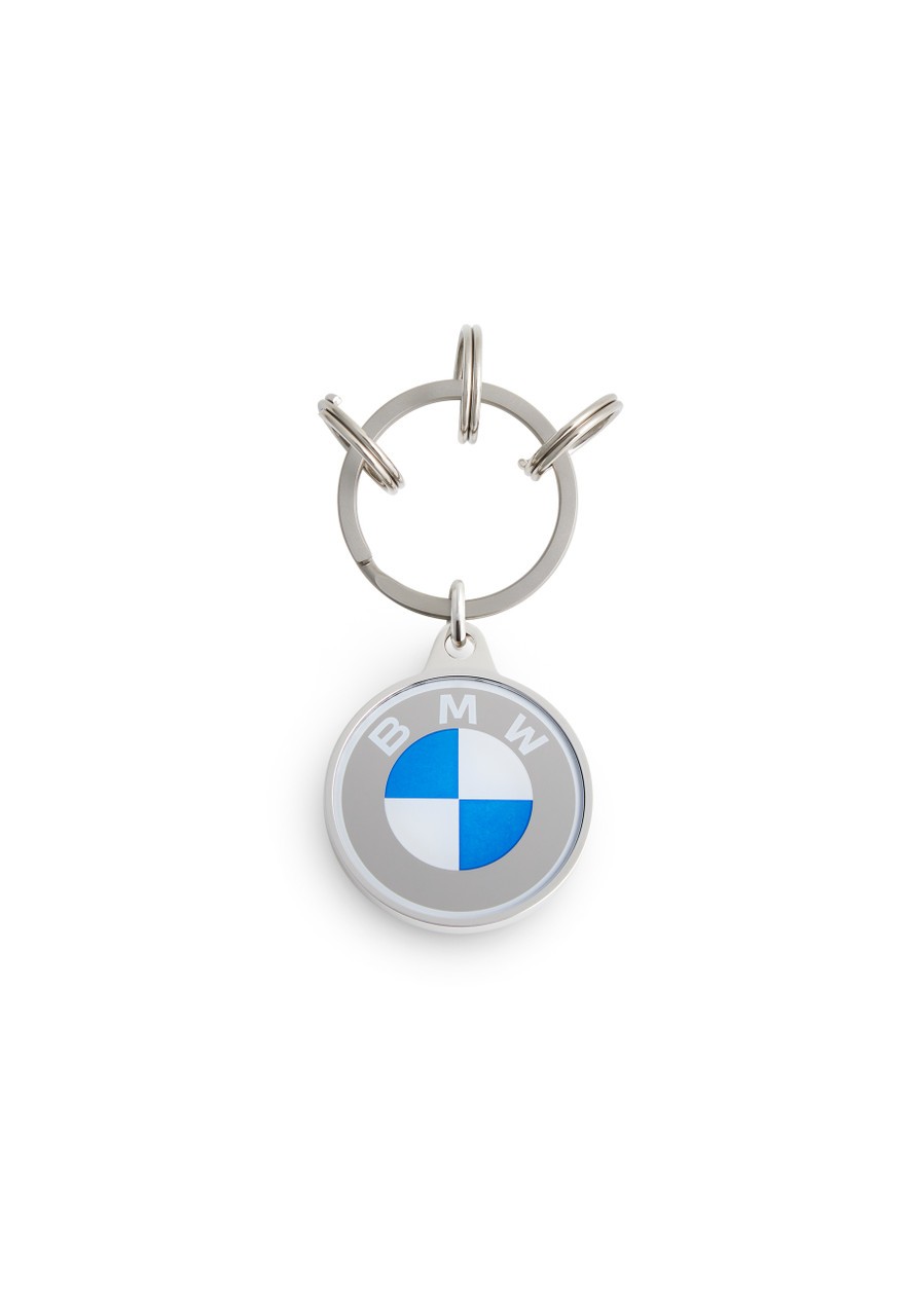 BMW Original Logo Keychain Metal Silver 80275A7E4B8