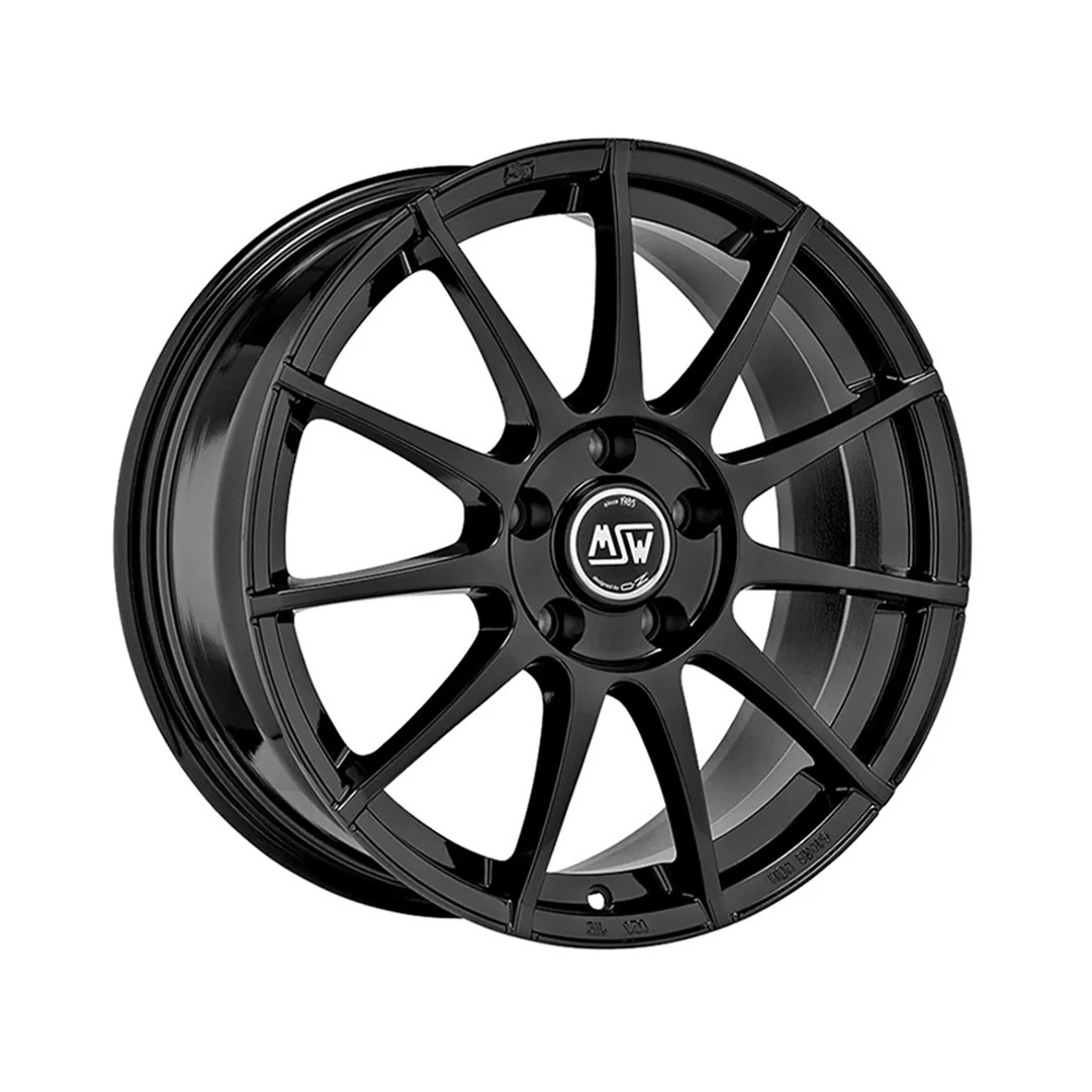 Msw-85 4x100 6,5x16 37 63,4 Gloss Black 4-Piece Alloy Wheel Set