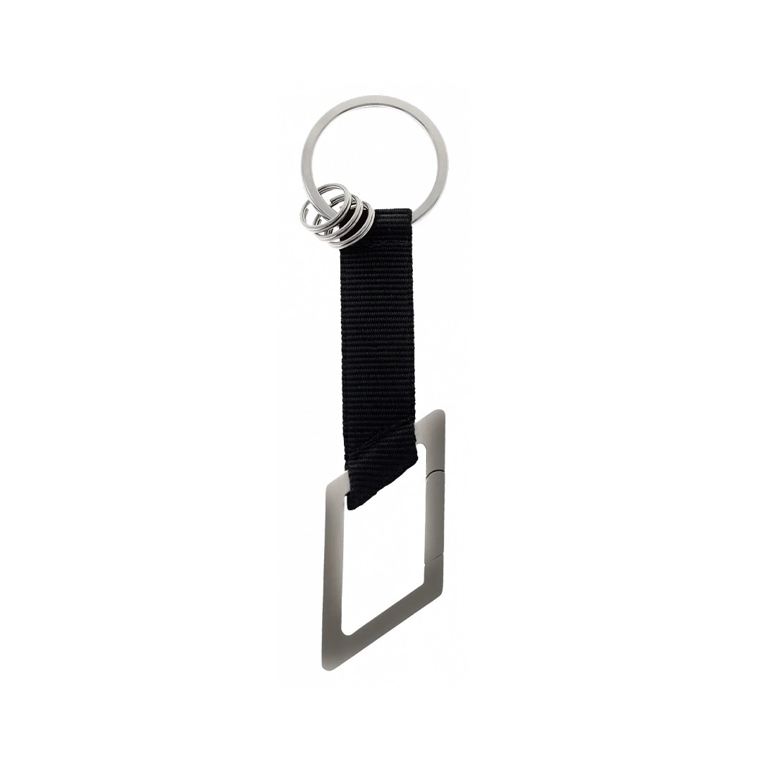 Mercedes-Benz AMG Carabiner Black-White Hook Keychain