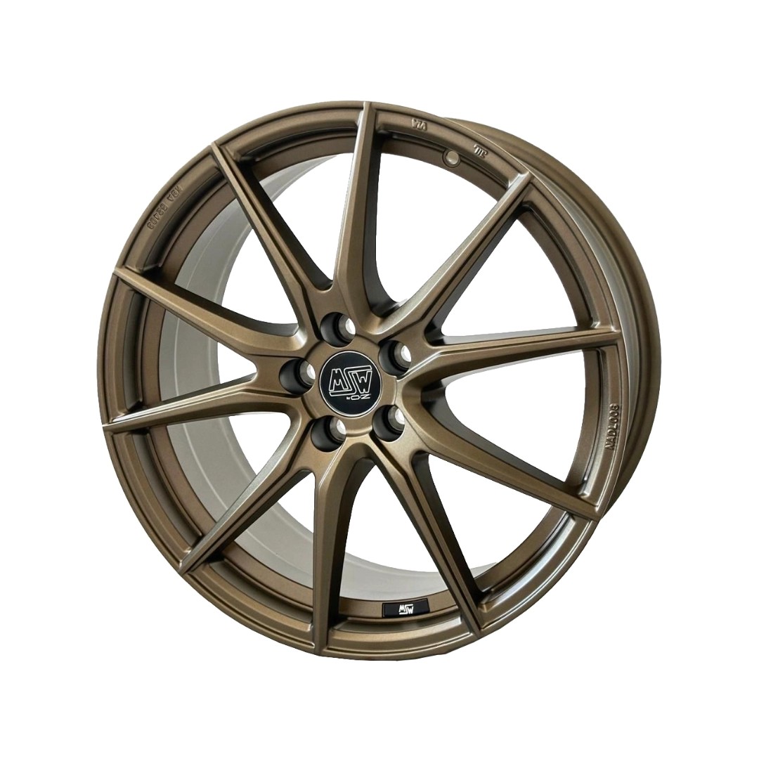 MSW DR1 8x18 5x114,3 ET-45 Rally Bronze-18K9 4-Piece Alloy Wheel Set