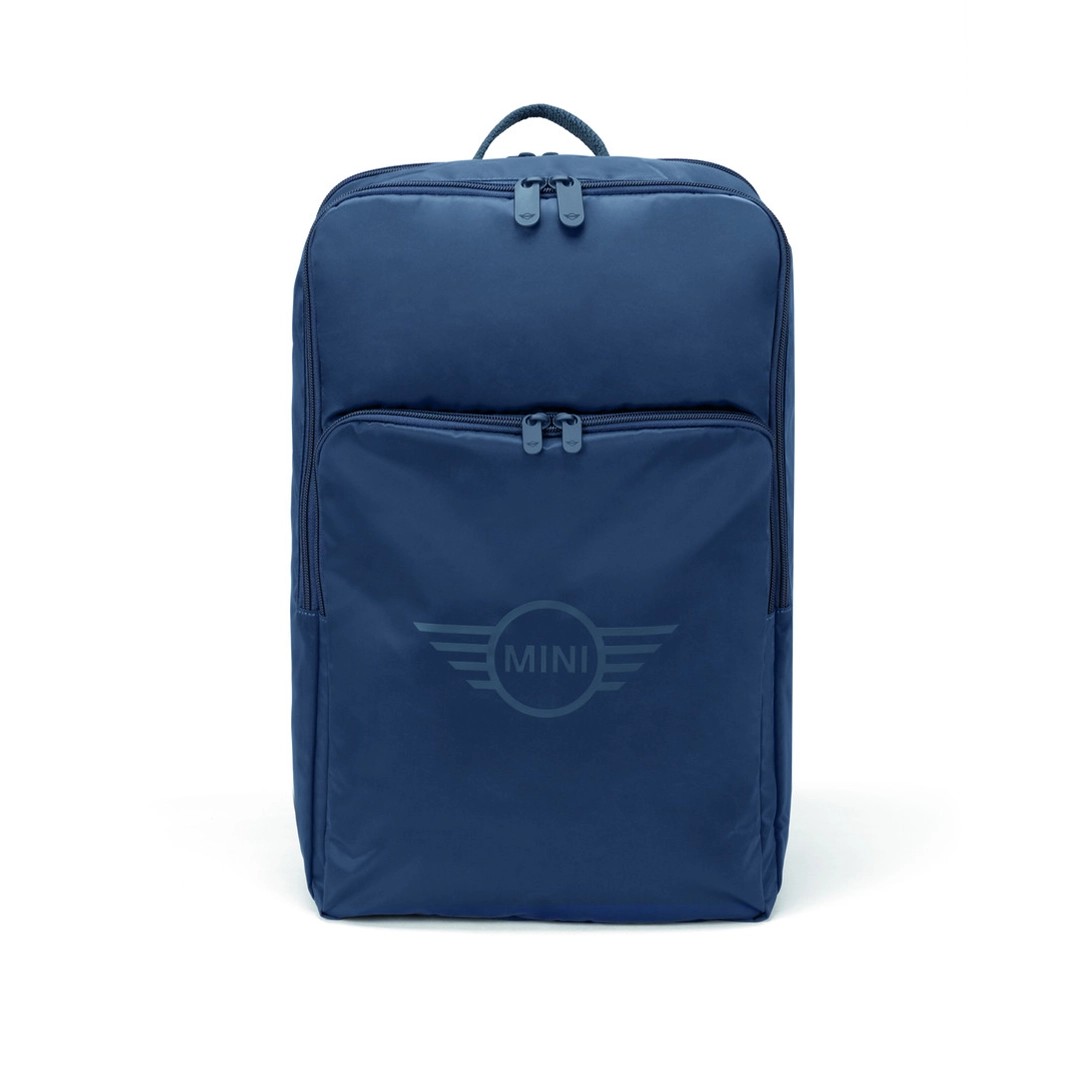 Navy Blue Backpack with Mini Wing Logo