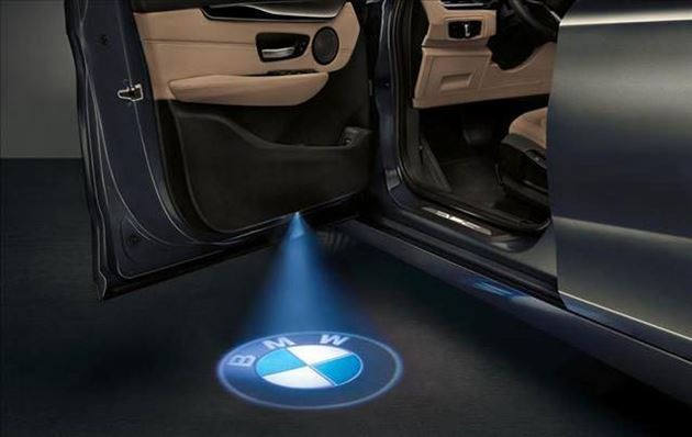 BMW 2001-2019 Tüm Modeller İçin 3D Lazer Kapı Altı Işık Logo
