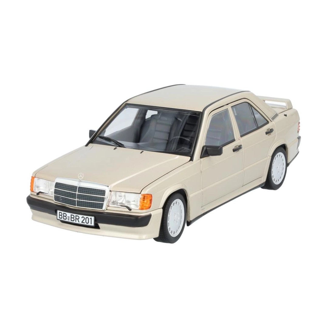 Mercedes-Benz 190E 2.3-16 1984 Smoky Silver 1:18 Diecast Model Vehicle