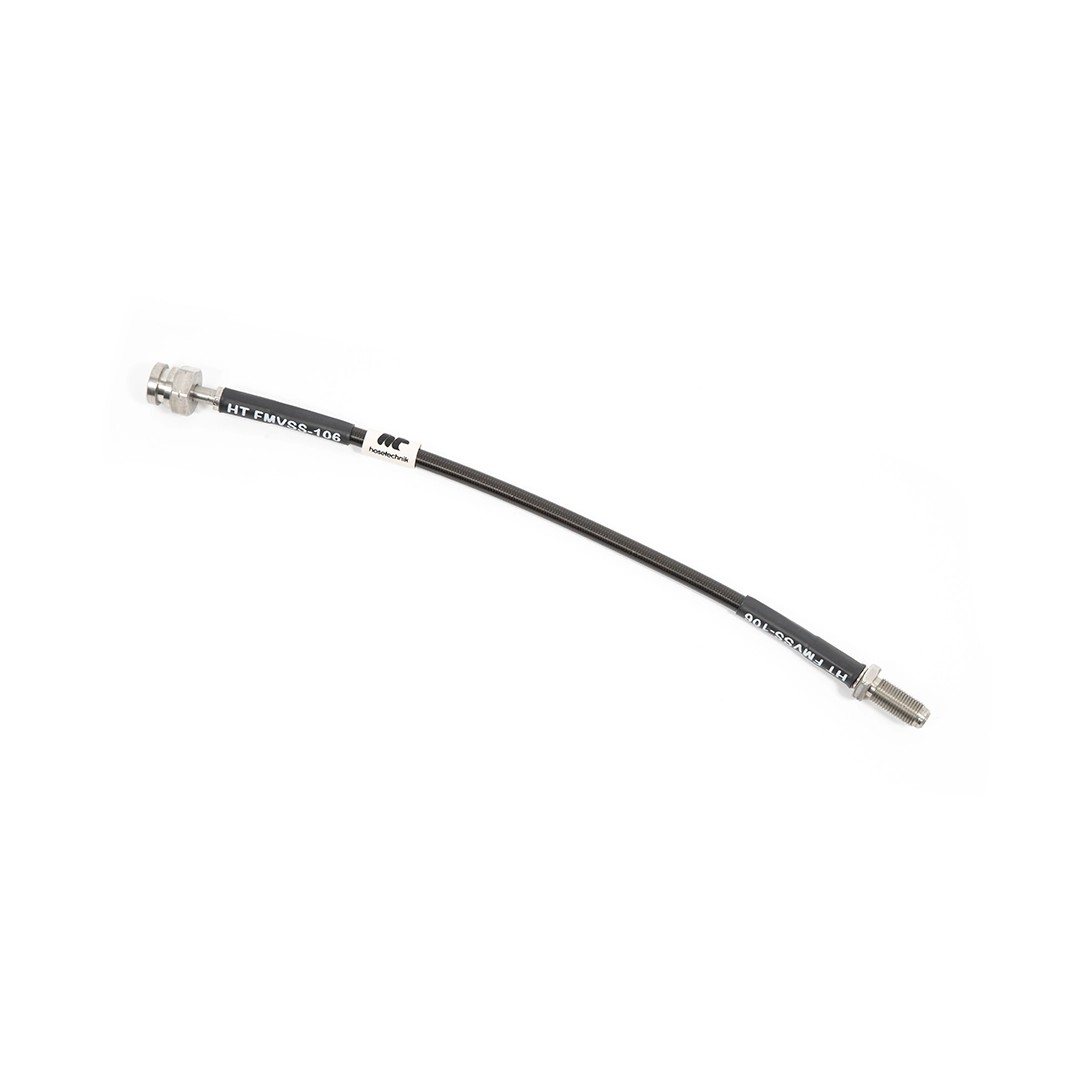 Forge Motorsport Hyundai i20N Steel Brake Hose - Black