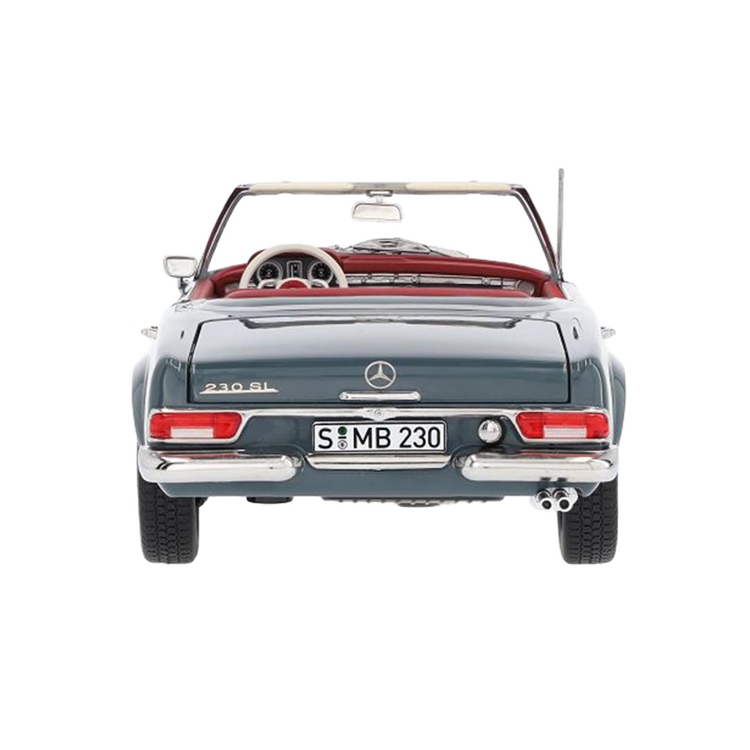 Mercedes-Benz 1:18 Ölçek 230 SL Pagode W113 Cabrio Mavi-Gri Model Araba