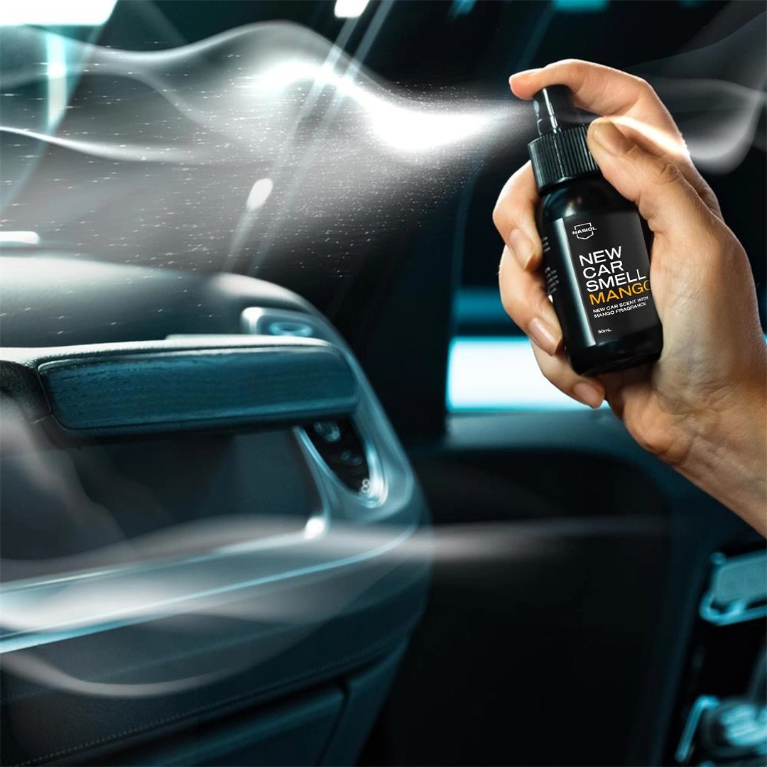 Nasiol Glasshield New Car Smell Mango 50ml Araç Kokusu ve Araç İçi Koku Giderici