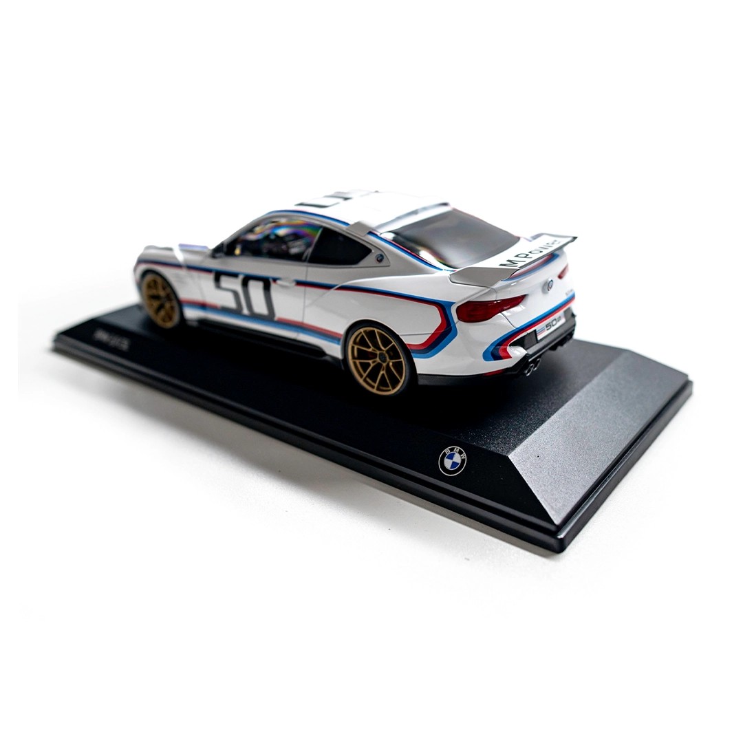 BMW Miniature 3.0 CSL 50th. Anniversary M Diecast Model Car 80432864218