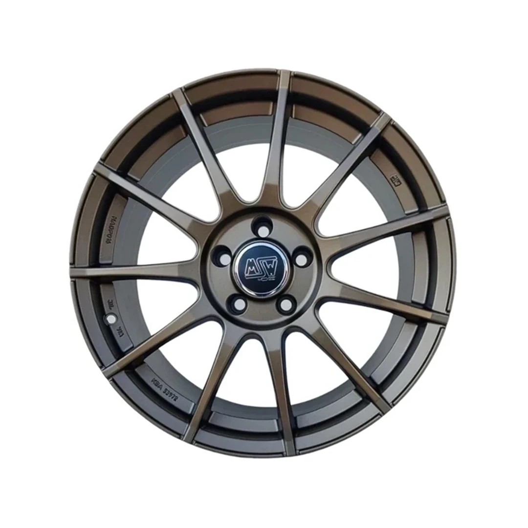 Msw-85 4x100 7x17 37 63,4 Bronze Matte 4-Piece Alloy Wheel Set