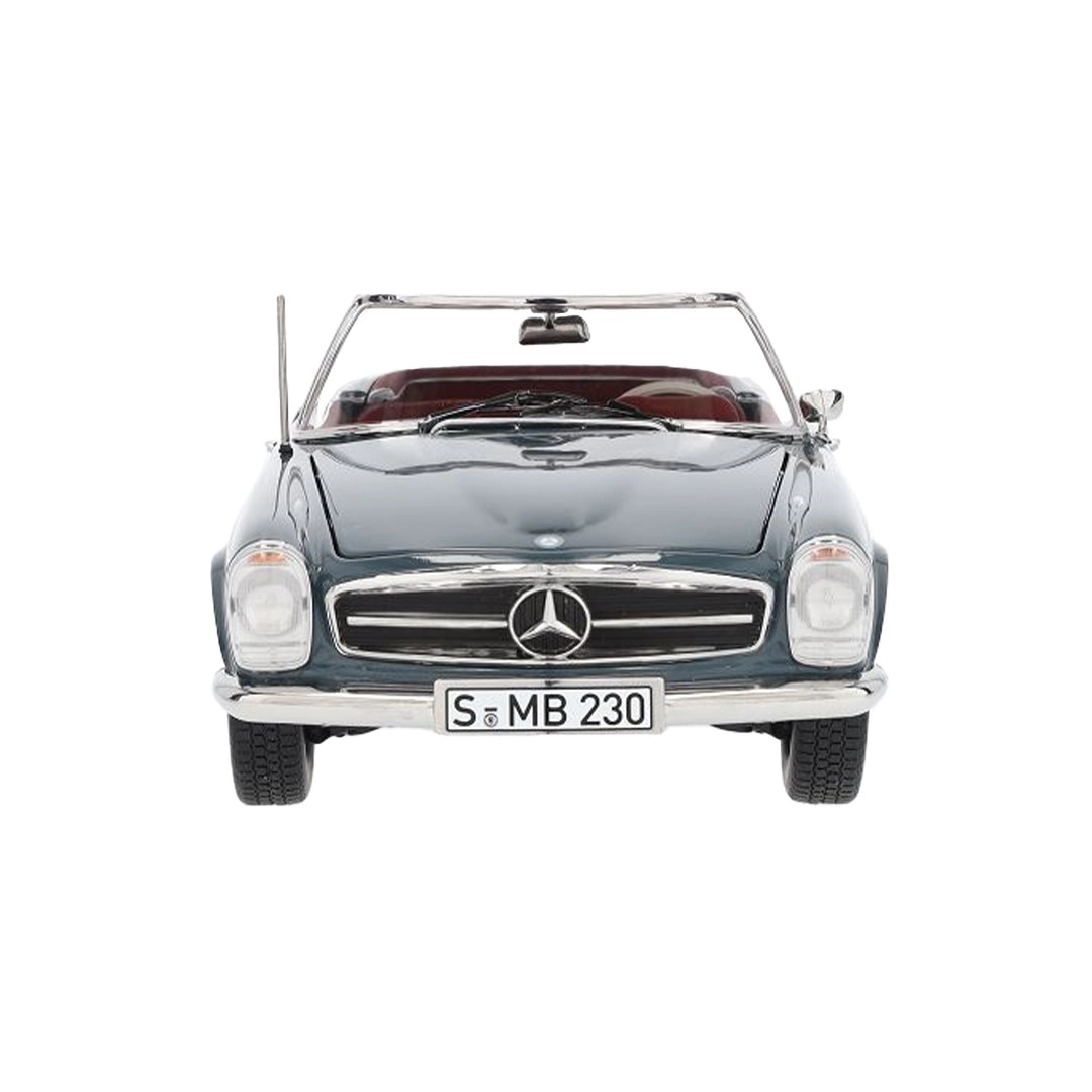 Mercedes-Benz 1:18 Ölçek 230 SL Pagode W113 Cabrio Mavi-Gri Model Araba