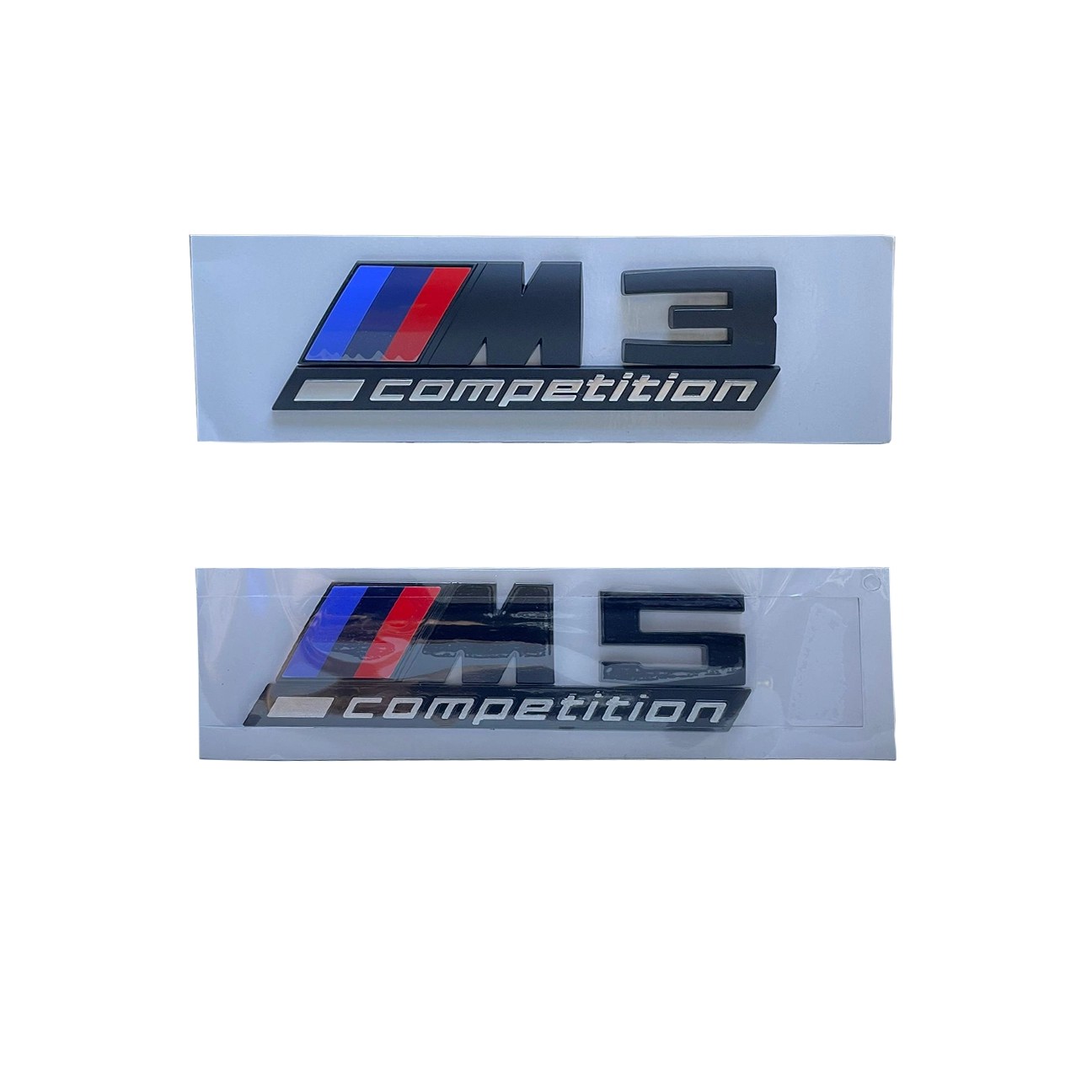 Bmw M Serisi- 3-4-5 Serileri Mat Siyah & Krom Bagaj Yazısı