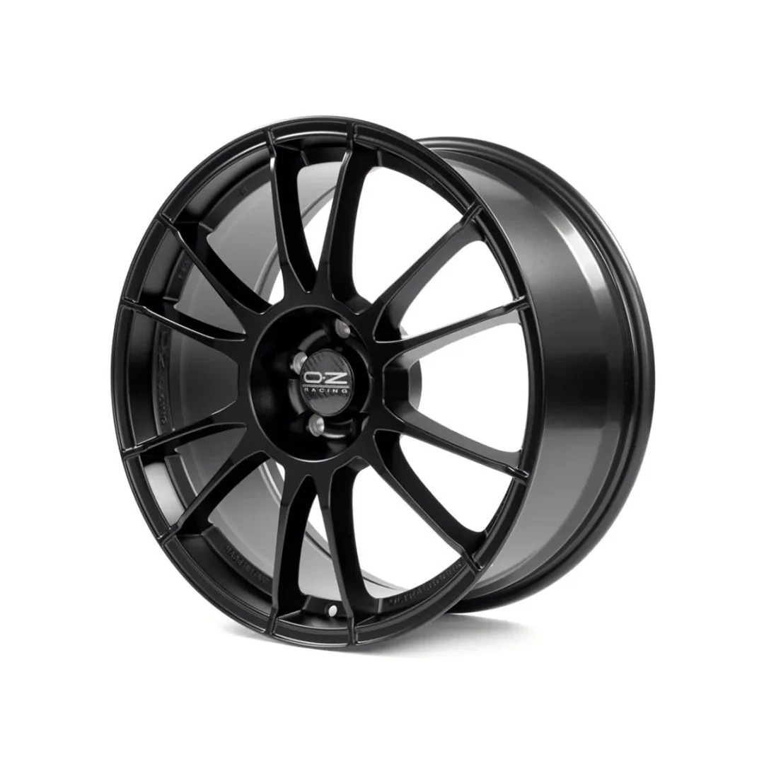 Oz Racing Ultraleggera Matte Black 4x108 7x15 ET18 4-Piece Wheel Set