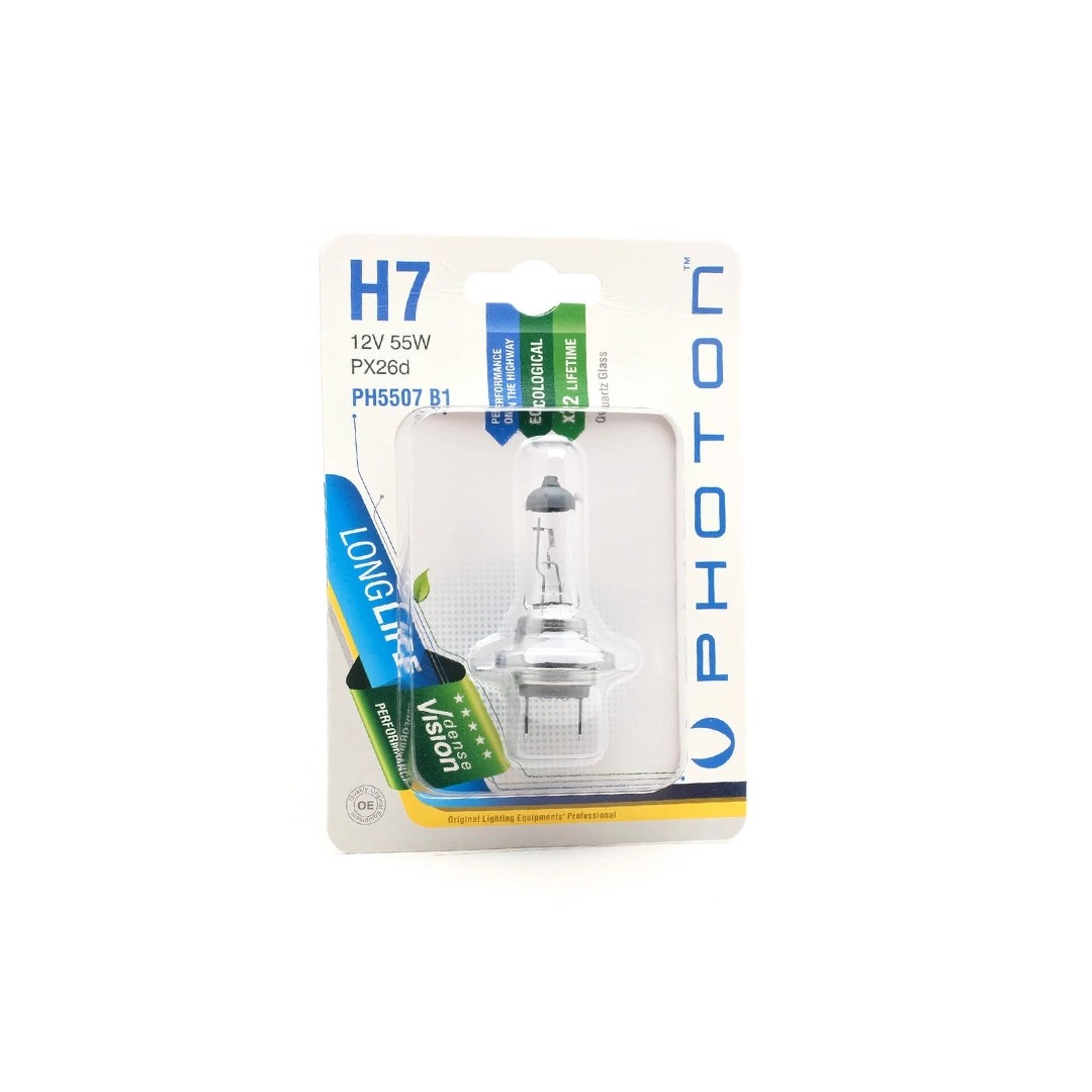 Photon H7 12V 55W Halogen Series Bulb