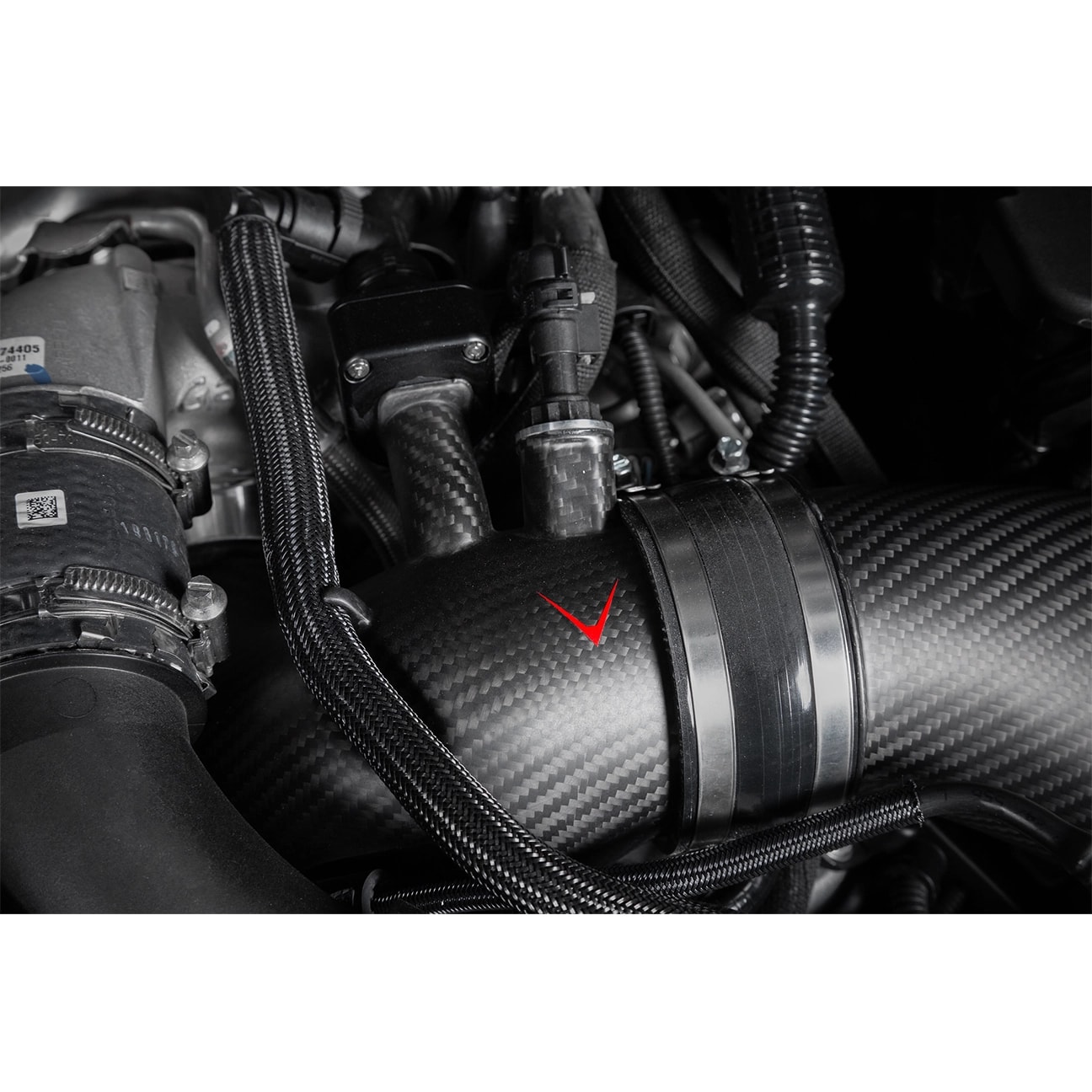 Eventuri Karbon Fiber Turbo Inlet Seti (Gloss Finish) – BMW M5 (G90 / G99)