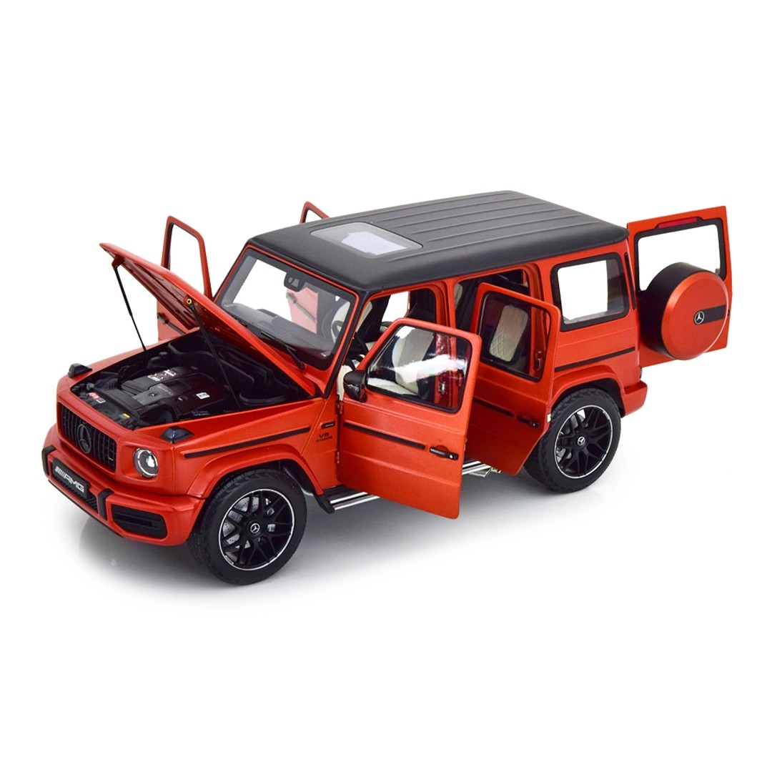 Mercedes-Benz Diecast 1:18 AMG G63 W463 Bakır-Turuncu Magno Model Araba