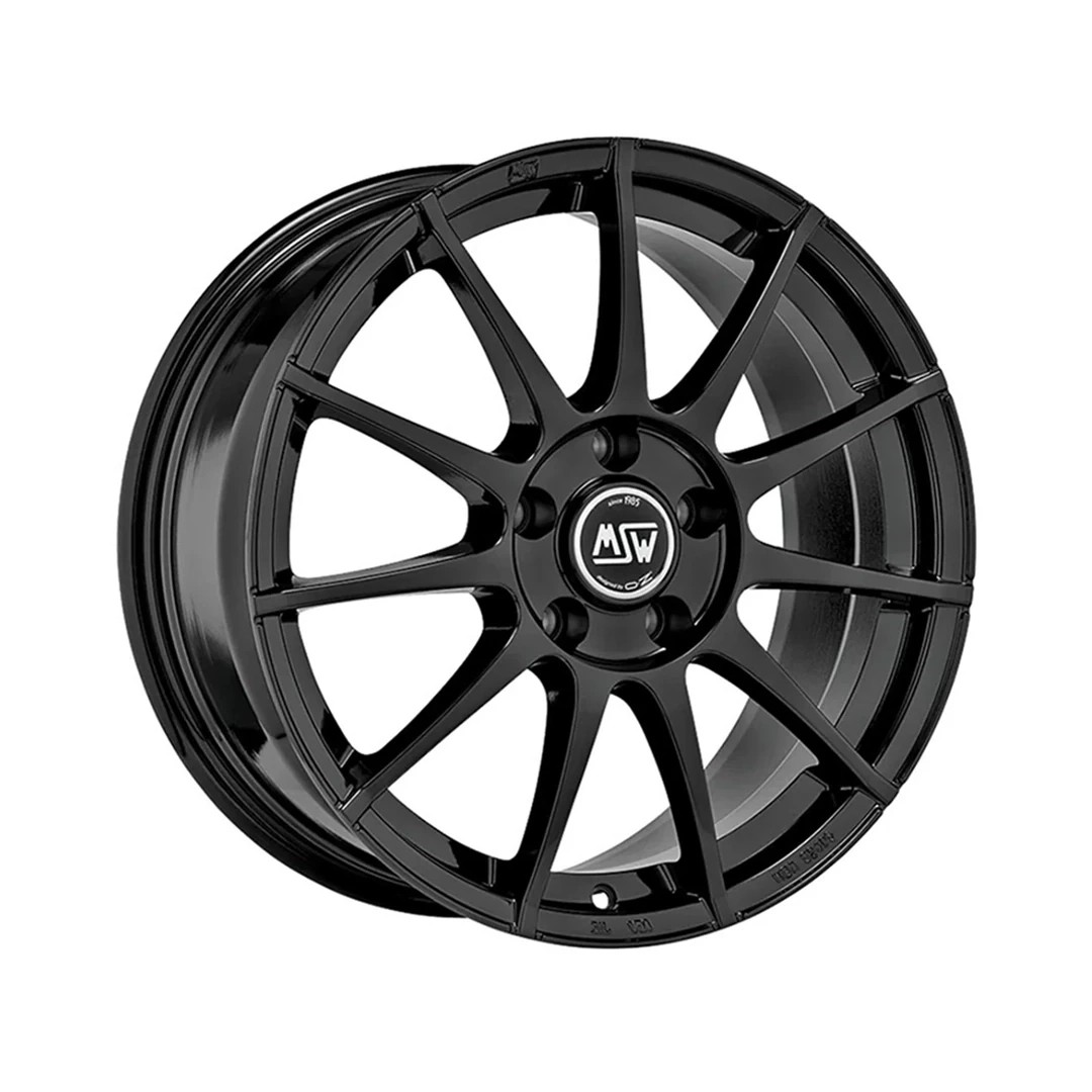 Msw-85 4x108 6x15 22 65,06 Gloss Black 4-Piece Alloy Wheel Set