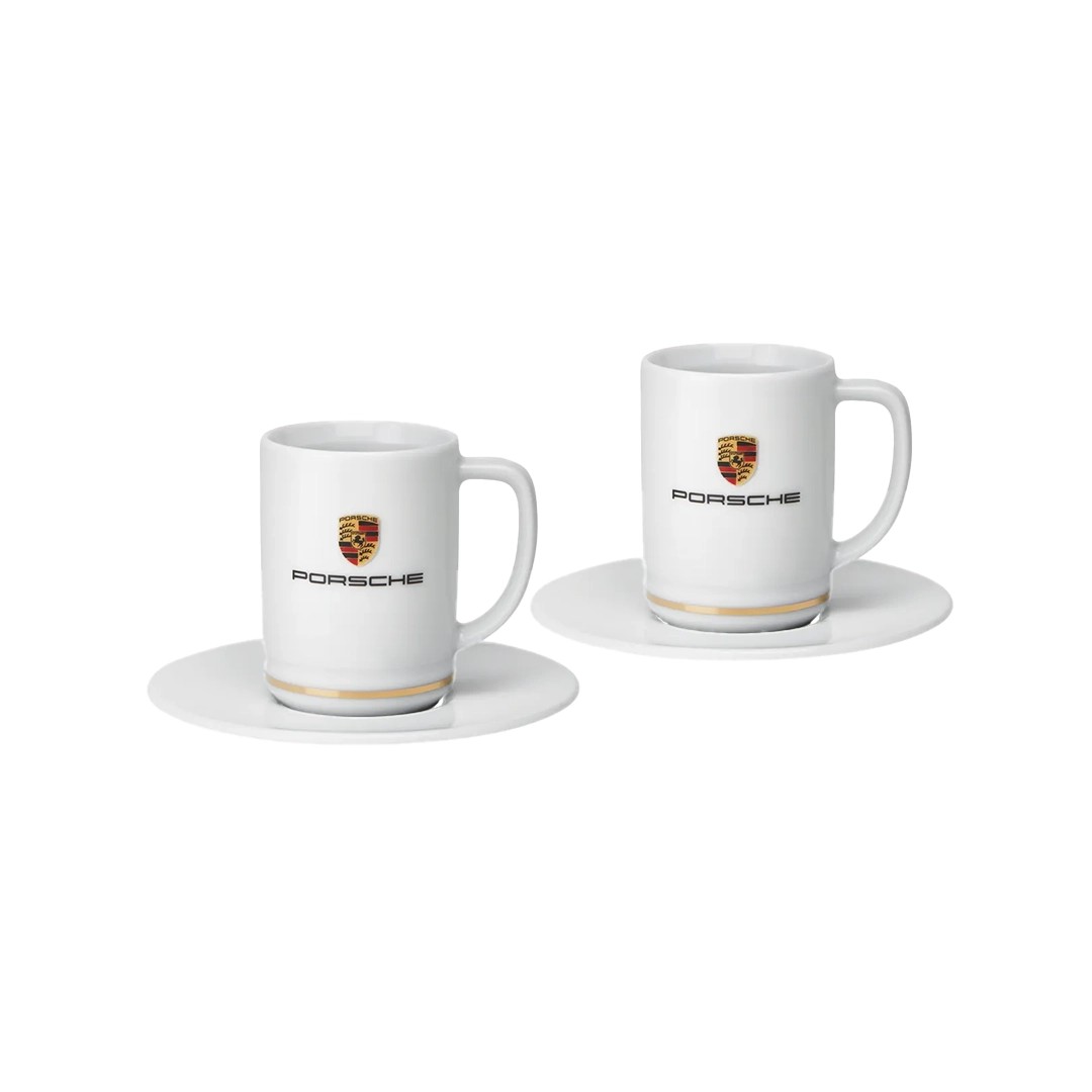 Porsche Design Crest White Coffee Cup