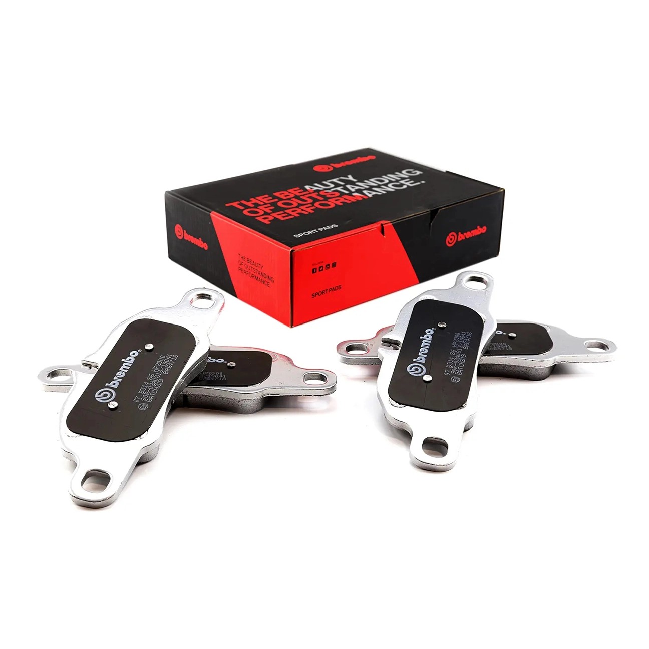 Brembo Ön Fren Balata Seti - Porsche 718 Boxster - Cayman - 911 Carrera - 07.B314.86