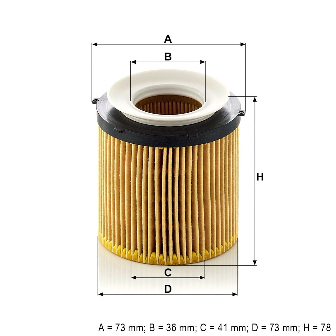 Mann HU 8002 X Kit Bmw 328i-520i-X1-Z4 Oil Filter