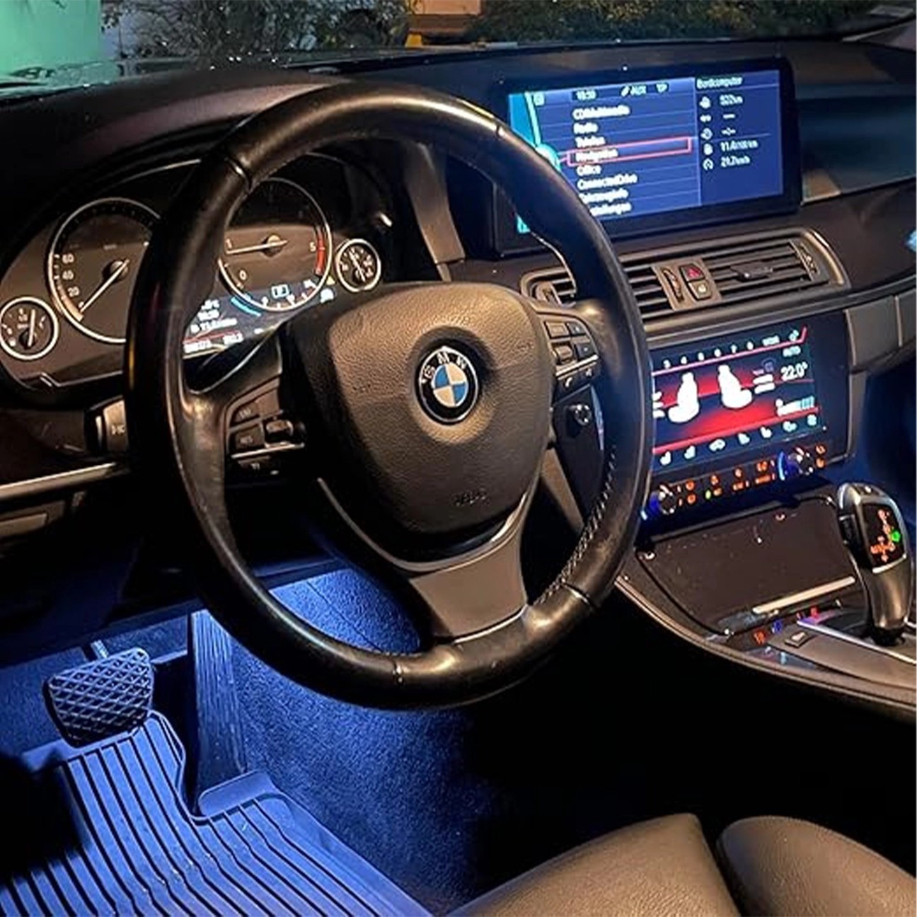 Bmw 5 Serisi F10-F11 Ekranlı Klima Paneli