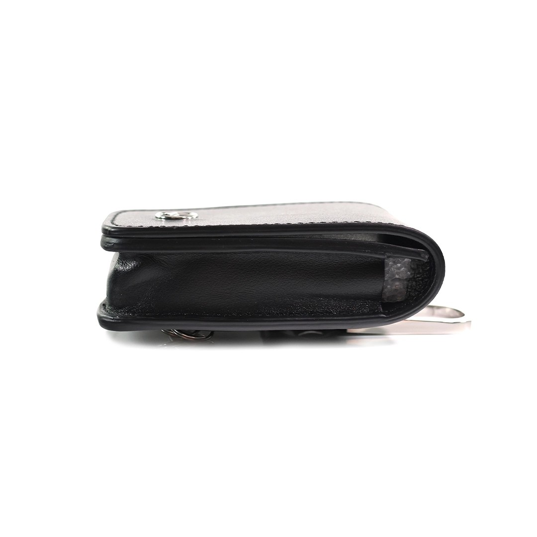 Mercedes-Benz 6th Generation Black Leather Key Fob Cover