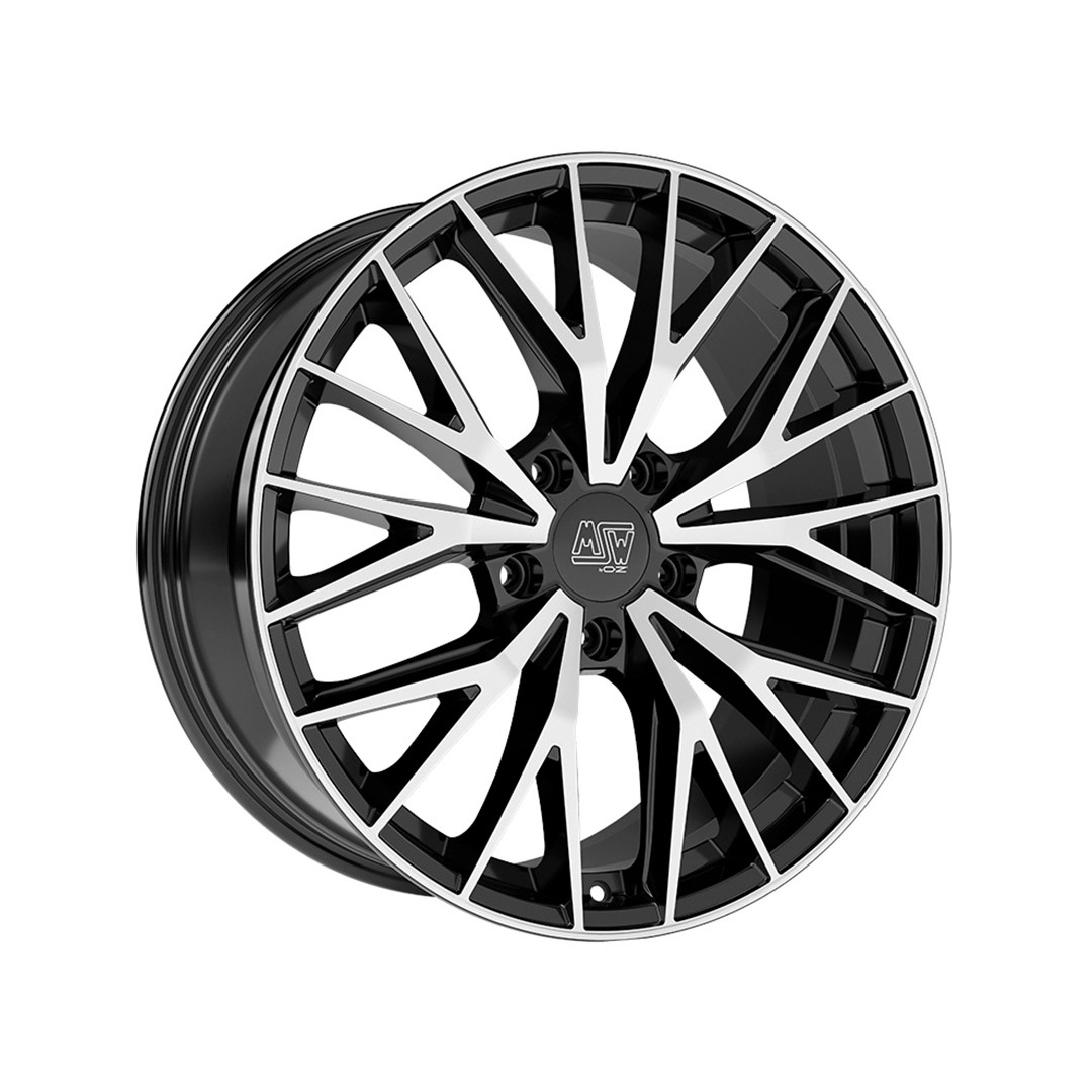 Msw 44 5x108 8,5x20 ET45 Gloss Black Full Polish 4-Piece Alloy Wheel Set