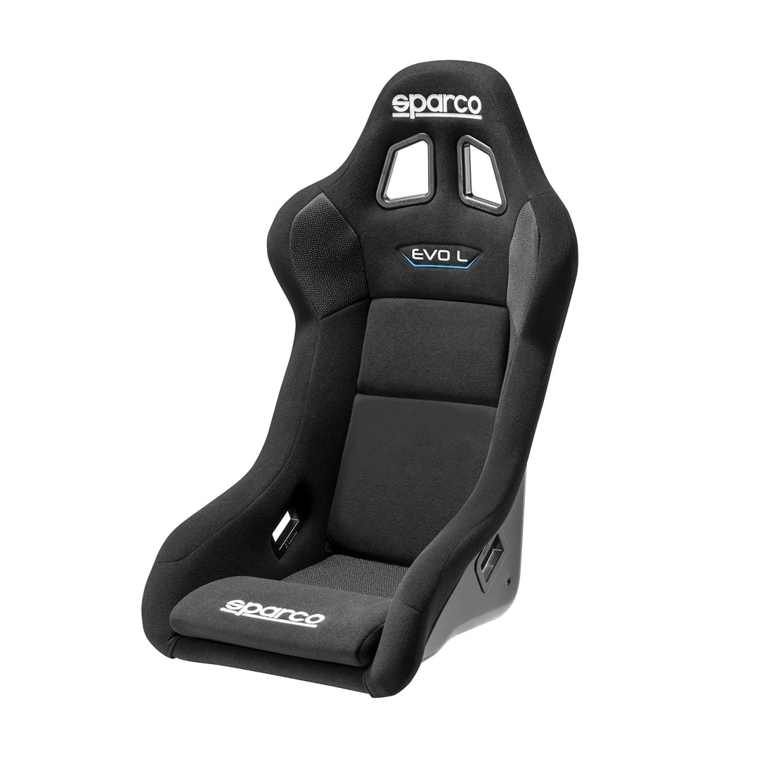 Sparco Evo L Yarış Koltuğu – FIA Onaylı (Siyah)