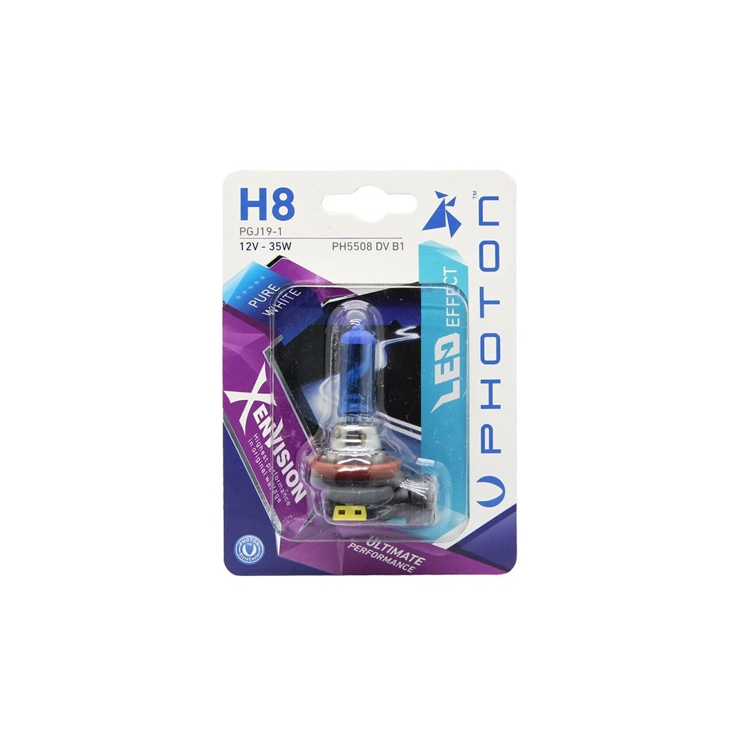 Photon H8 12V 35W White Xen Vision Single Blister Bulb