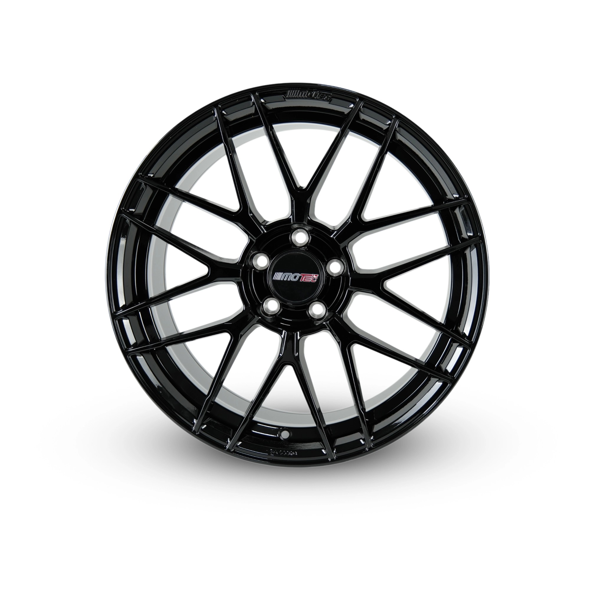 Motec MCR3-Hyper Mesh Gloss Black 8.5x19 5x112 ET45 Ø66.5 Takım Jant (4 Adet)