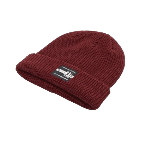 Porsche Design 911 Unisex Claret Red Beret