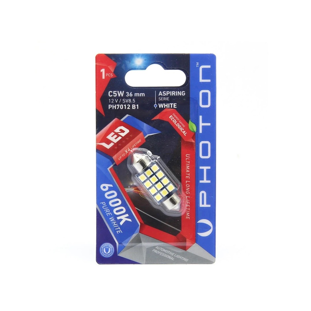 Photon C5W 12V Canbus 36mm Soffit Single Blister Led