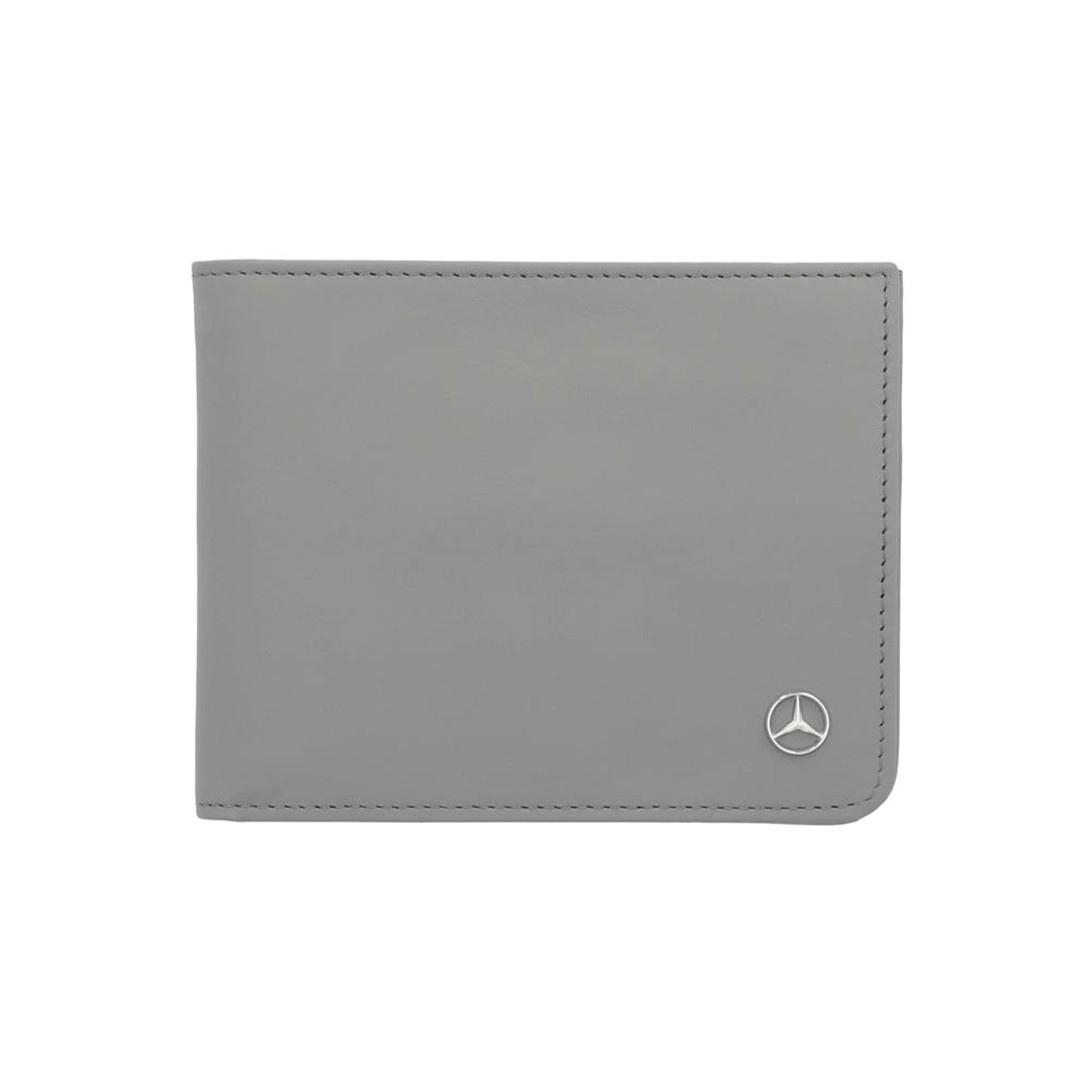 Mercedes-Benz Gray Leather Wallet