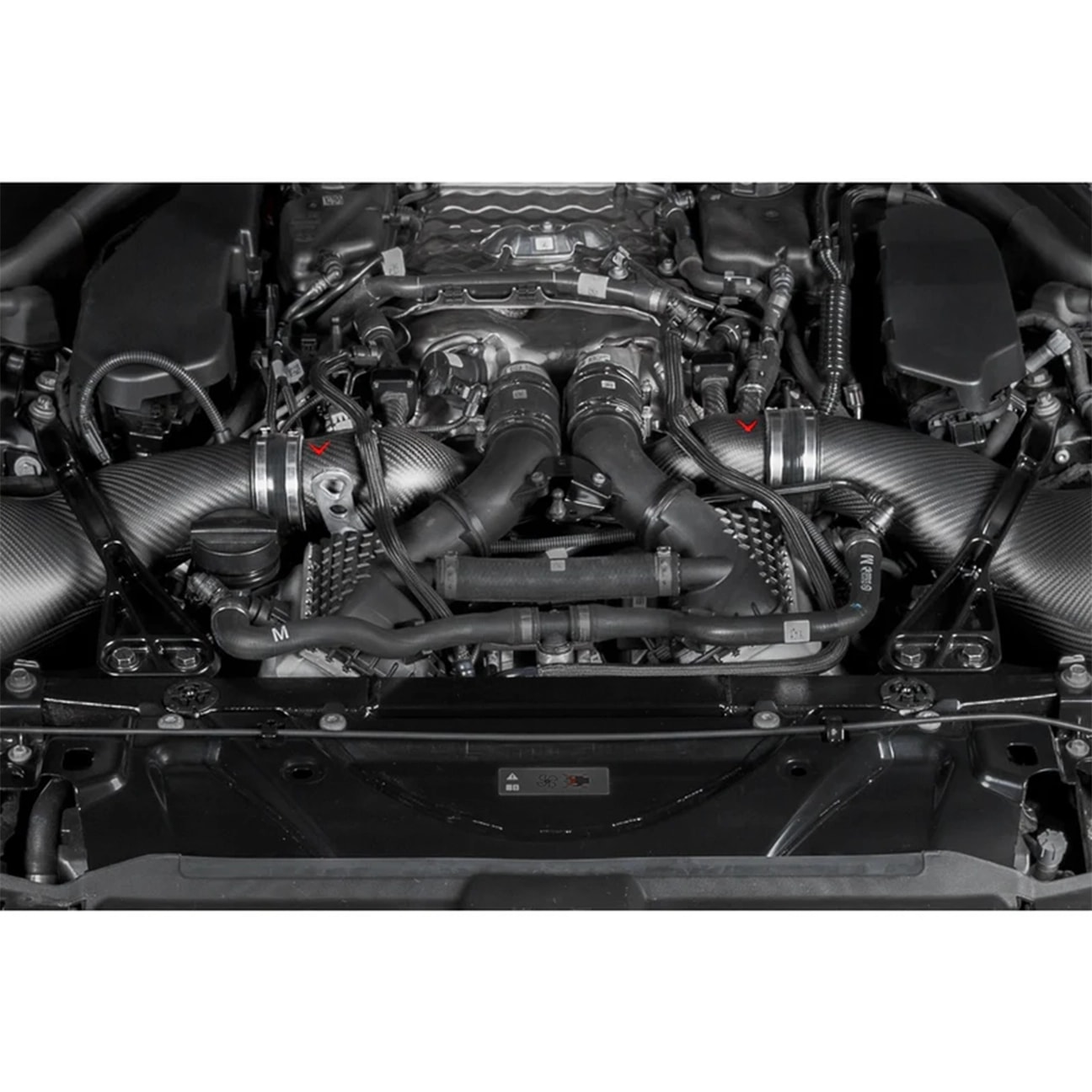 Eventuri Karbon Fiber Turbo Inlet Seti (Gloss Finish) – BMW M5 (G90 / G99)