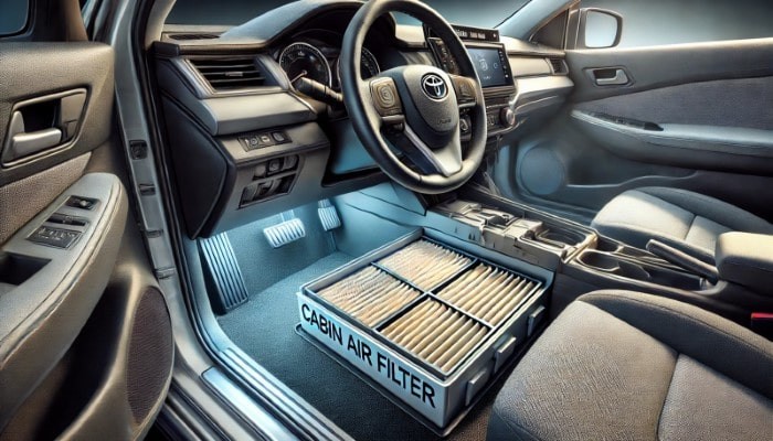 Toyota Corolla Polen Filtresi Nerede?