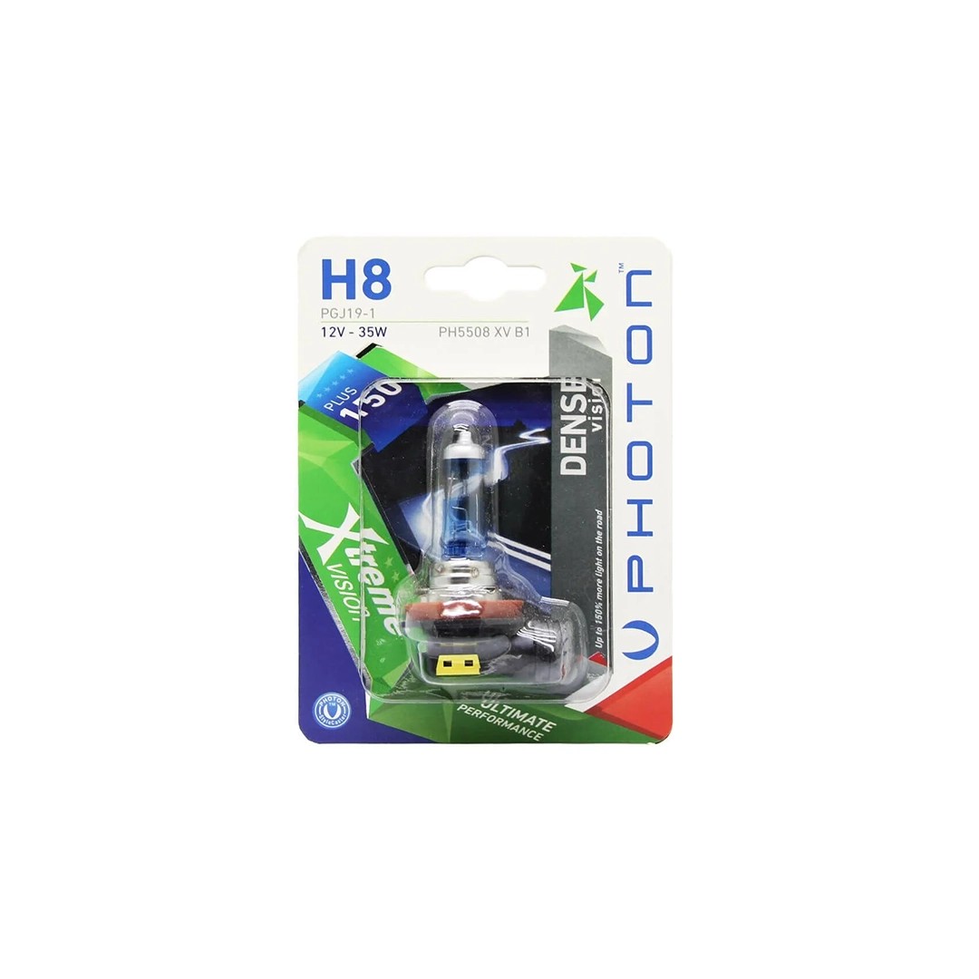 Photon H8 12V 35W Xtreme Vision +%150 Brighter Single Blister Bulb