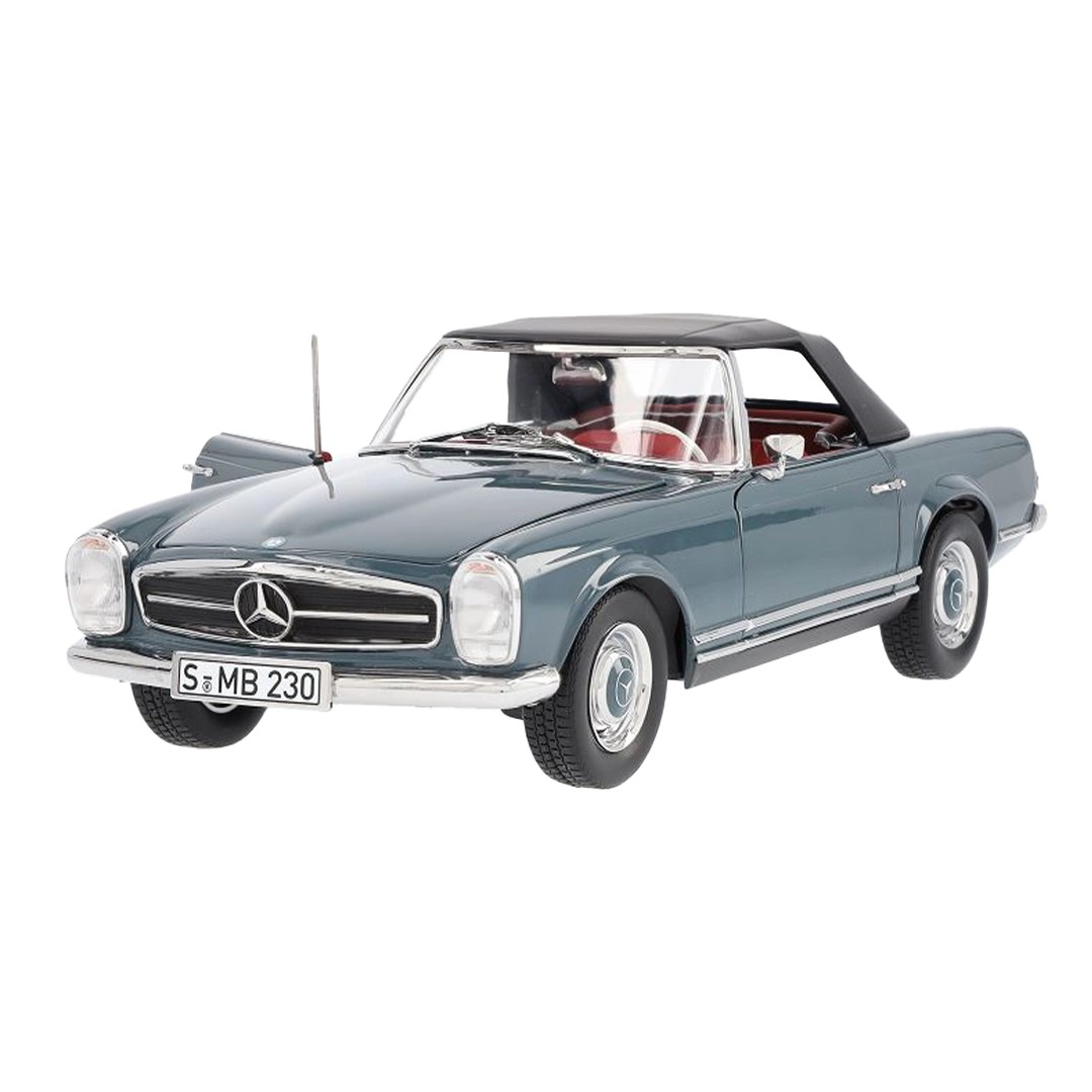 Mercedes-Benz 1:18 Scale 230 SL Pagode W113 Convertible Blue-Grey Model Car