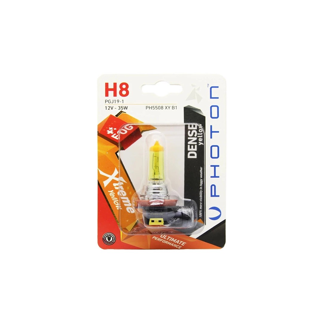 Photon H8 12V 35W Xtreme Yellow Single Blister Bulb