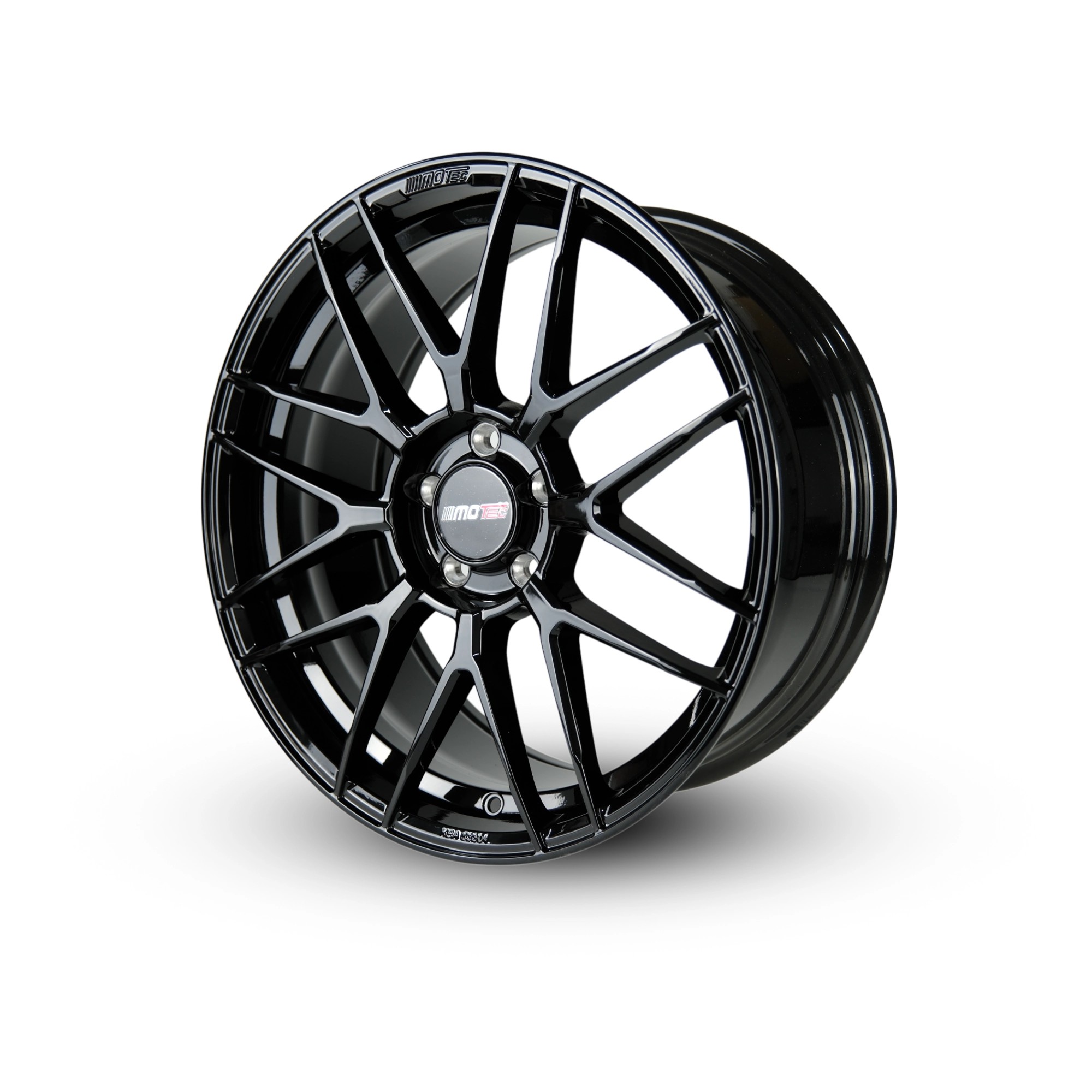 Motec MCR3-Hyper Mesh Gloss Black 8.5x19 5x112 ET45 Ø66.5 4-Piece Wheel Set