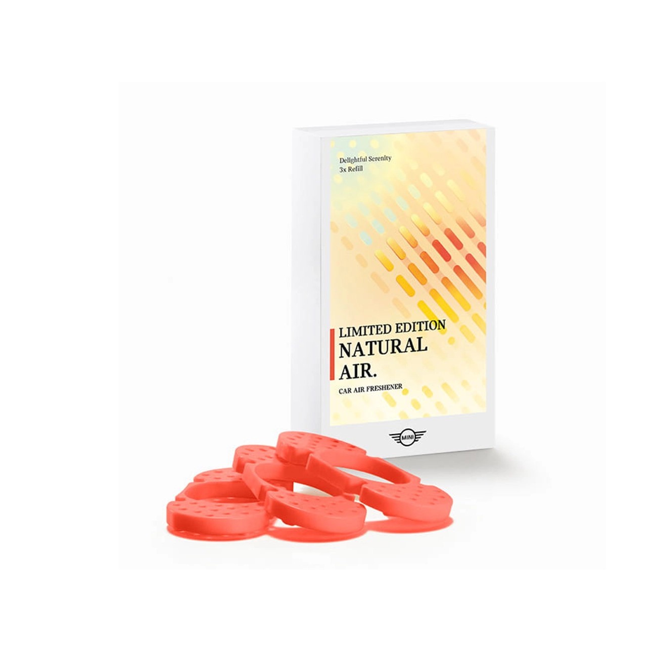 Mini Natural Air Delightful Serenity (Limited Edition) Araç İçi Koku Yedek Seti (3'lü Refill)