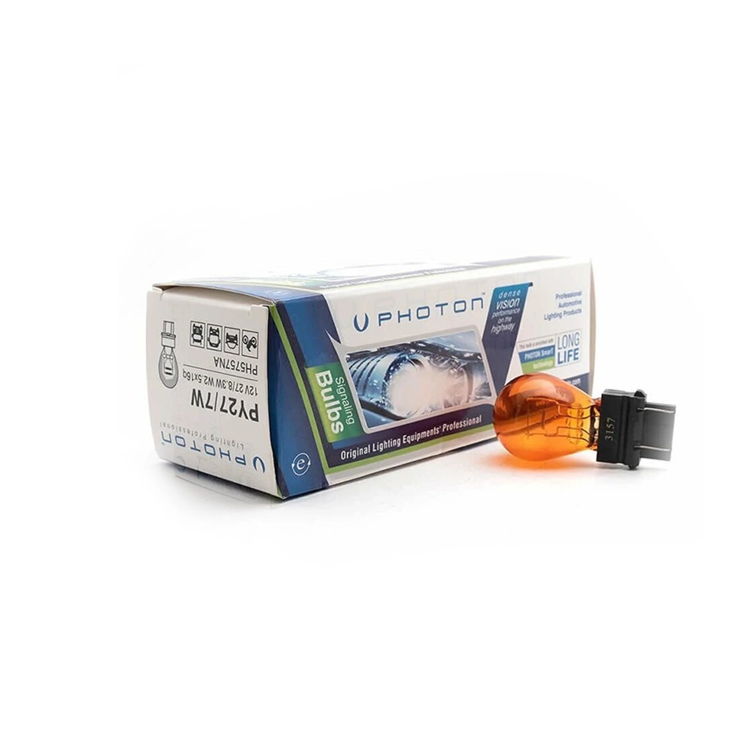 Photon 3157 Py27/7W 12,8V Amber Minyatür Ampul
