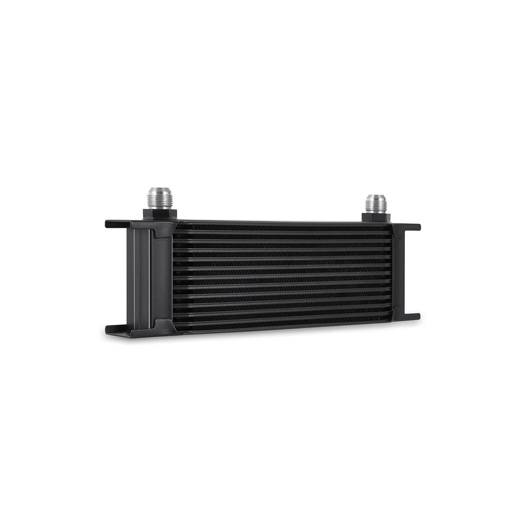 Mishimoto Universal 10-Row Oil Cooler –8AN – Black