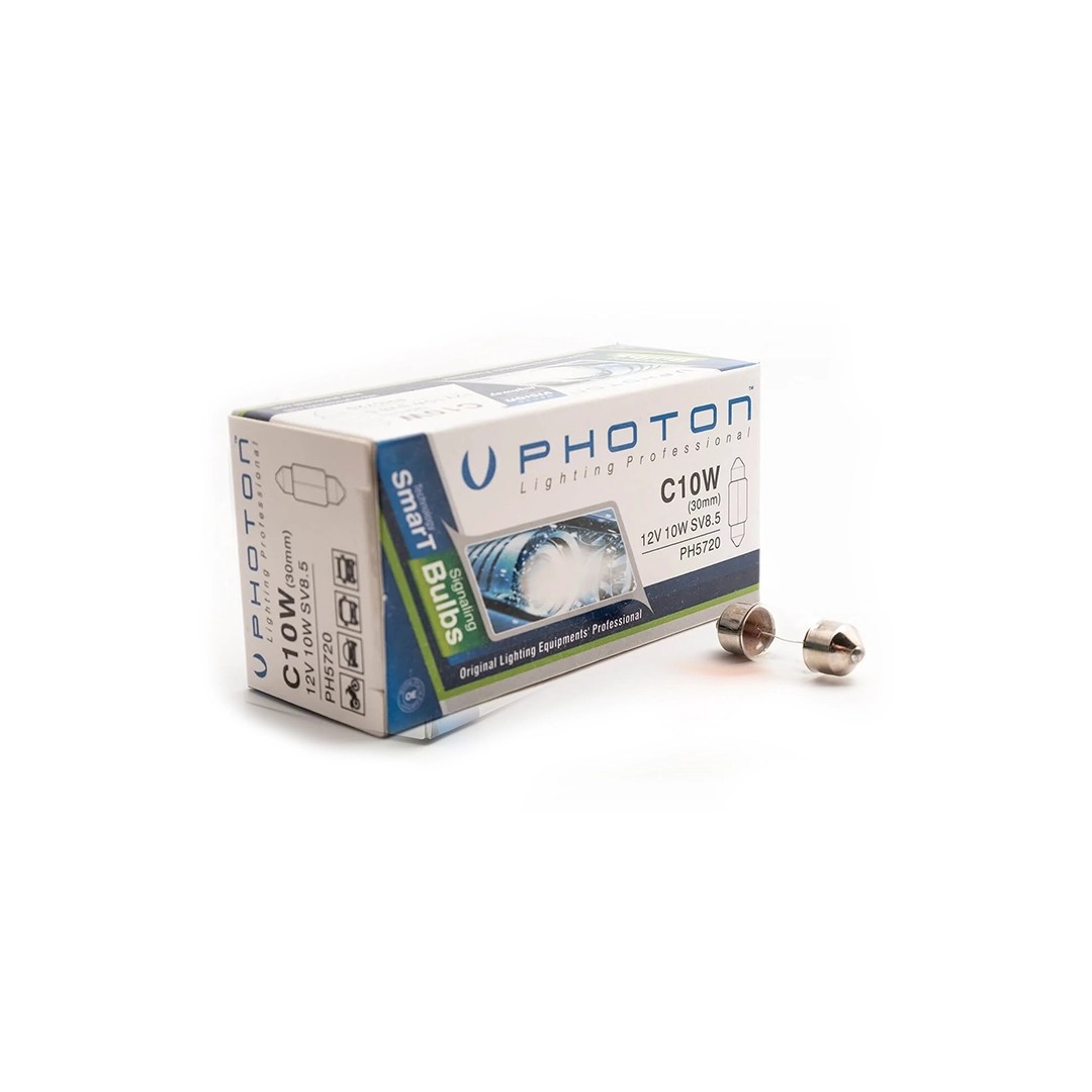 Photon C10W 12V 30Mm Soffit Miniature Bulb