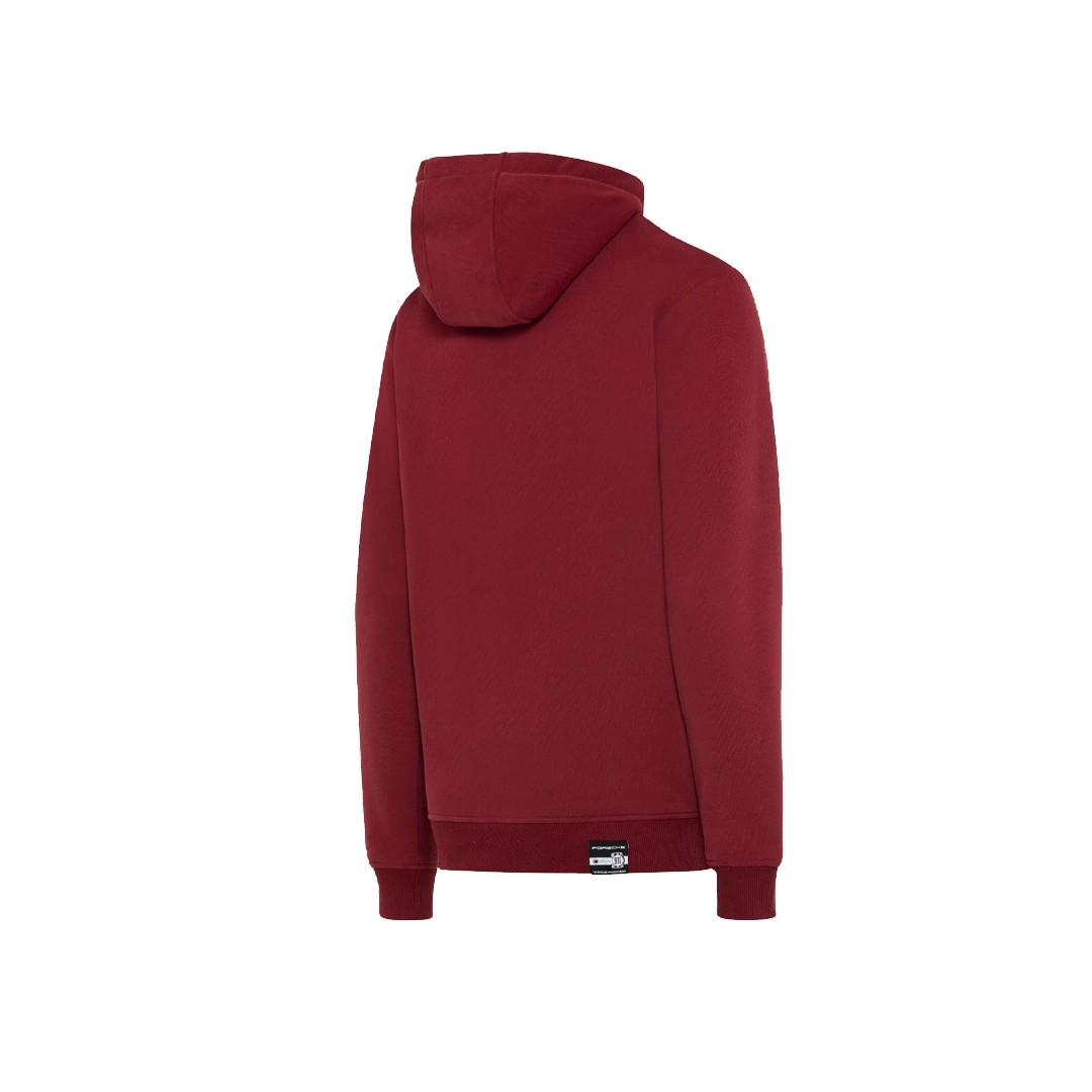 Porsche Erkek Bordo Hoodie