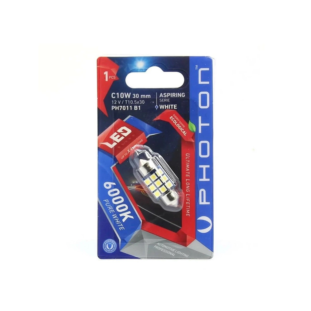 Photon C10W 12V Canbus 30mm Soffit Single Blister Led