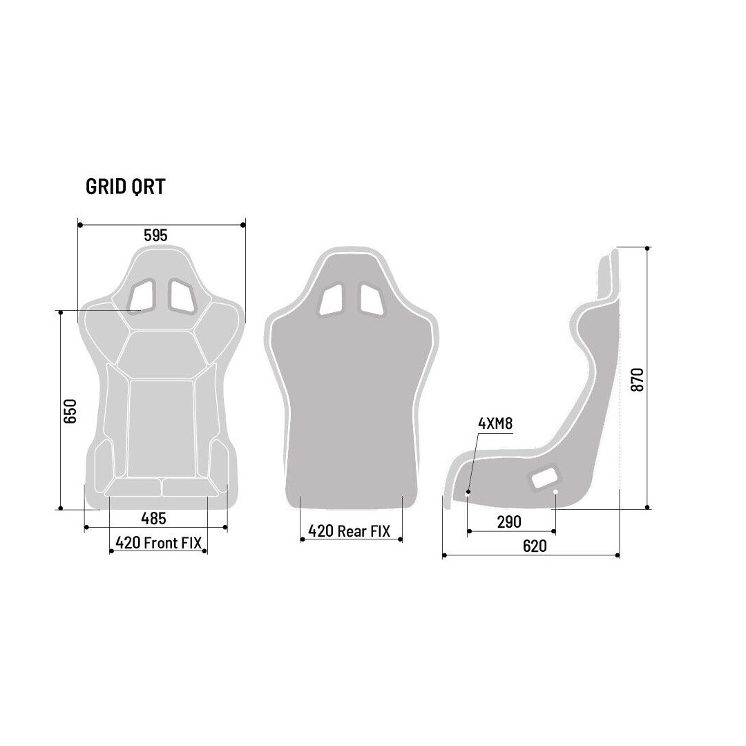 Sparco Grid Q Gaming Simülatör Koltuğu