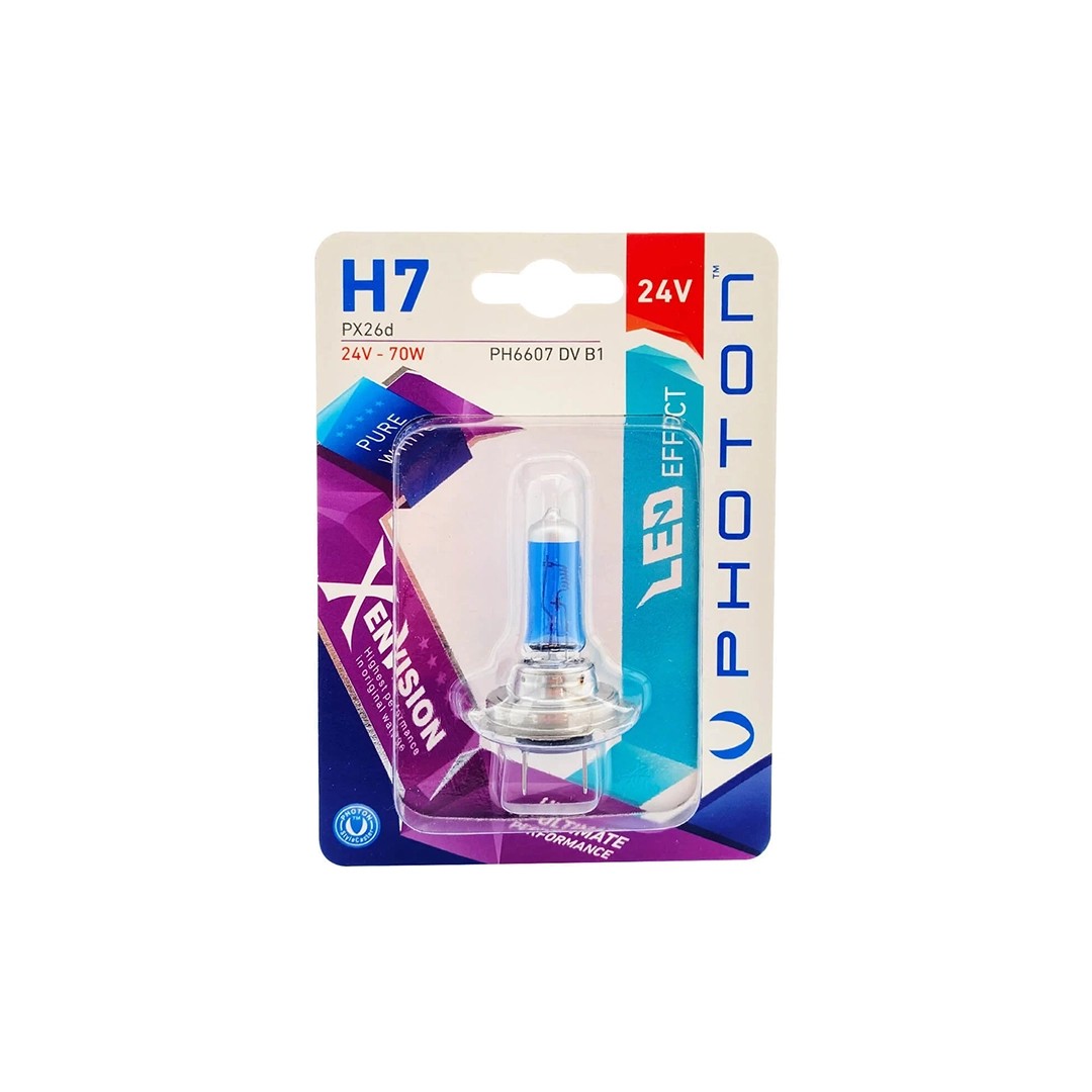 Photon H7 24V Dv 70W White Xen Vision Bulb