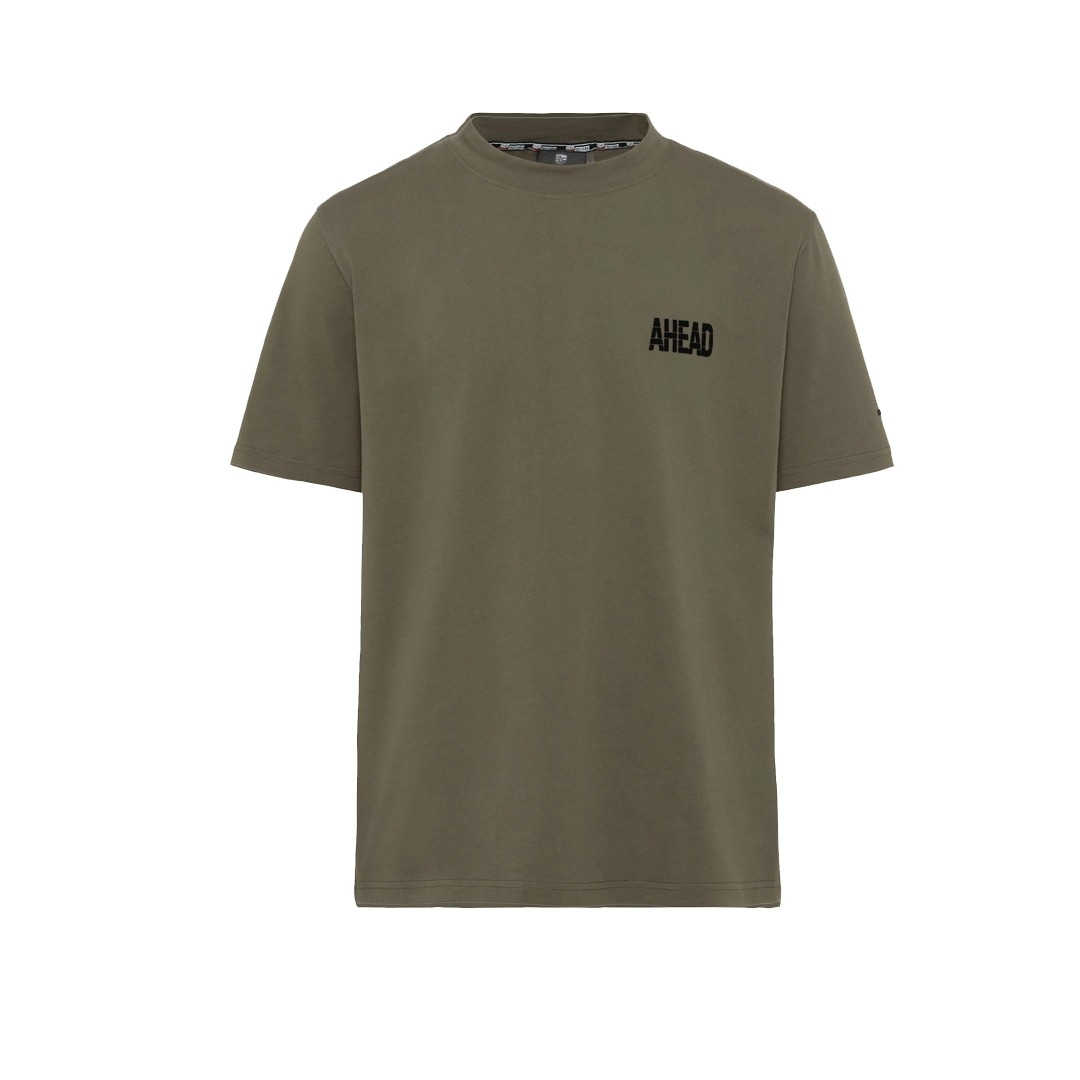 Porsche AHEAD Olive Green Men's T-Shirt