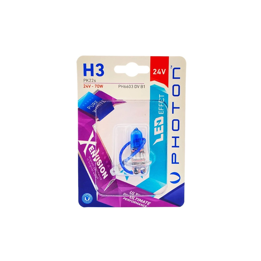 Photon H3 24V 70W White Xen Vision Single Blister Bulb