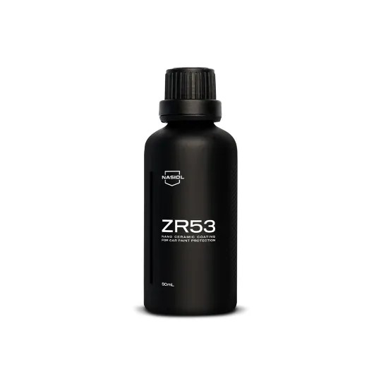 Nasiol ZR53 50ml 10H Nano Ceramic Coating-Lite 50ml Rain Slider-Micro Fiber Cloth 3-Piece Exterior Care Set