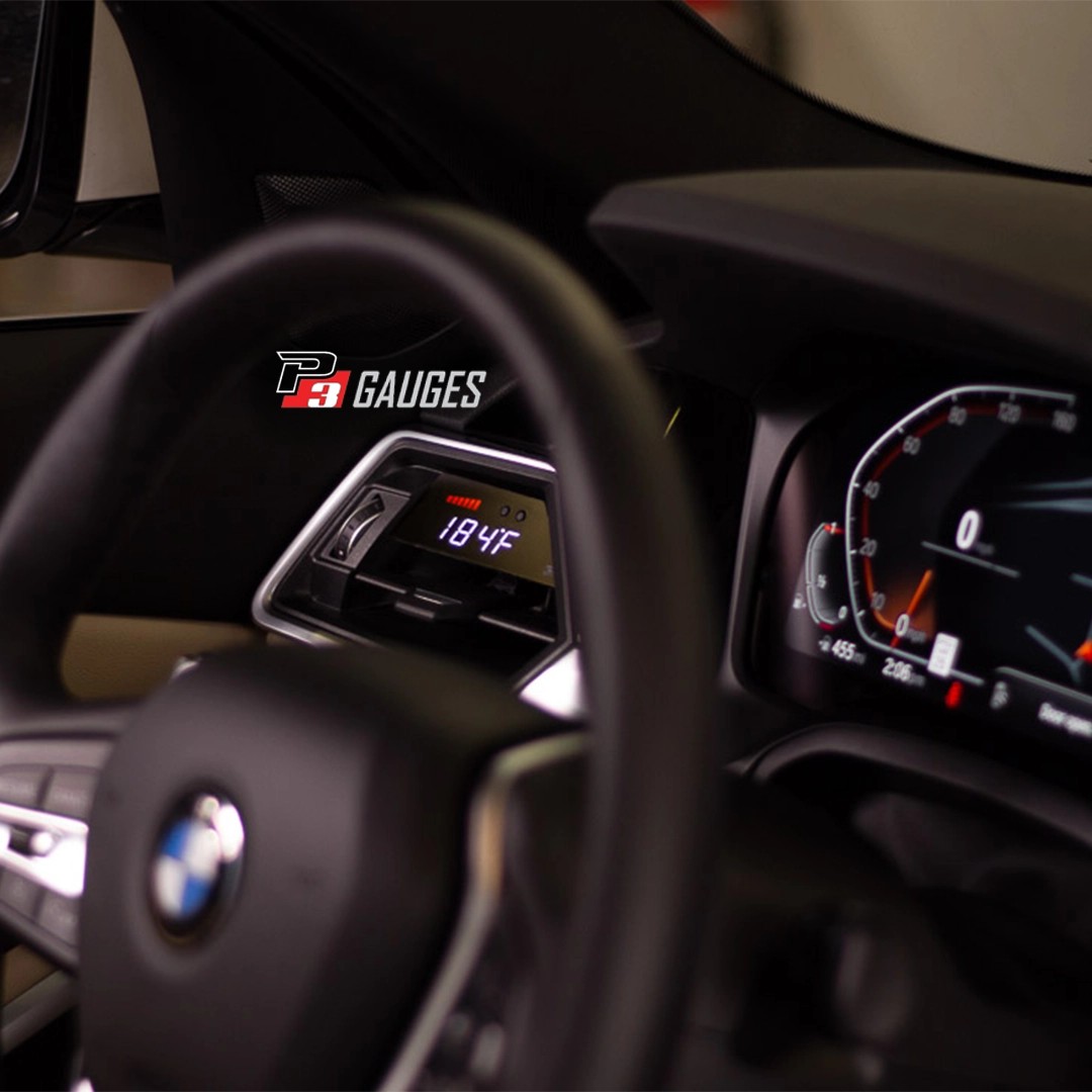 P3 Gauges P3 V3 OBD2 Bmw G2X - G8X - G42 (2019+) L3P3BG2X Dijital Havalandırma Göstergesi