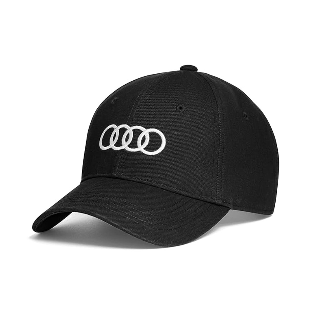 Audi Sport Logolu Siyah Unisex Beyzbol Şapka